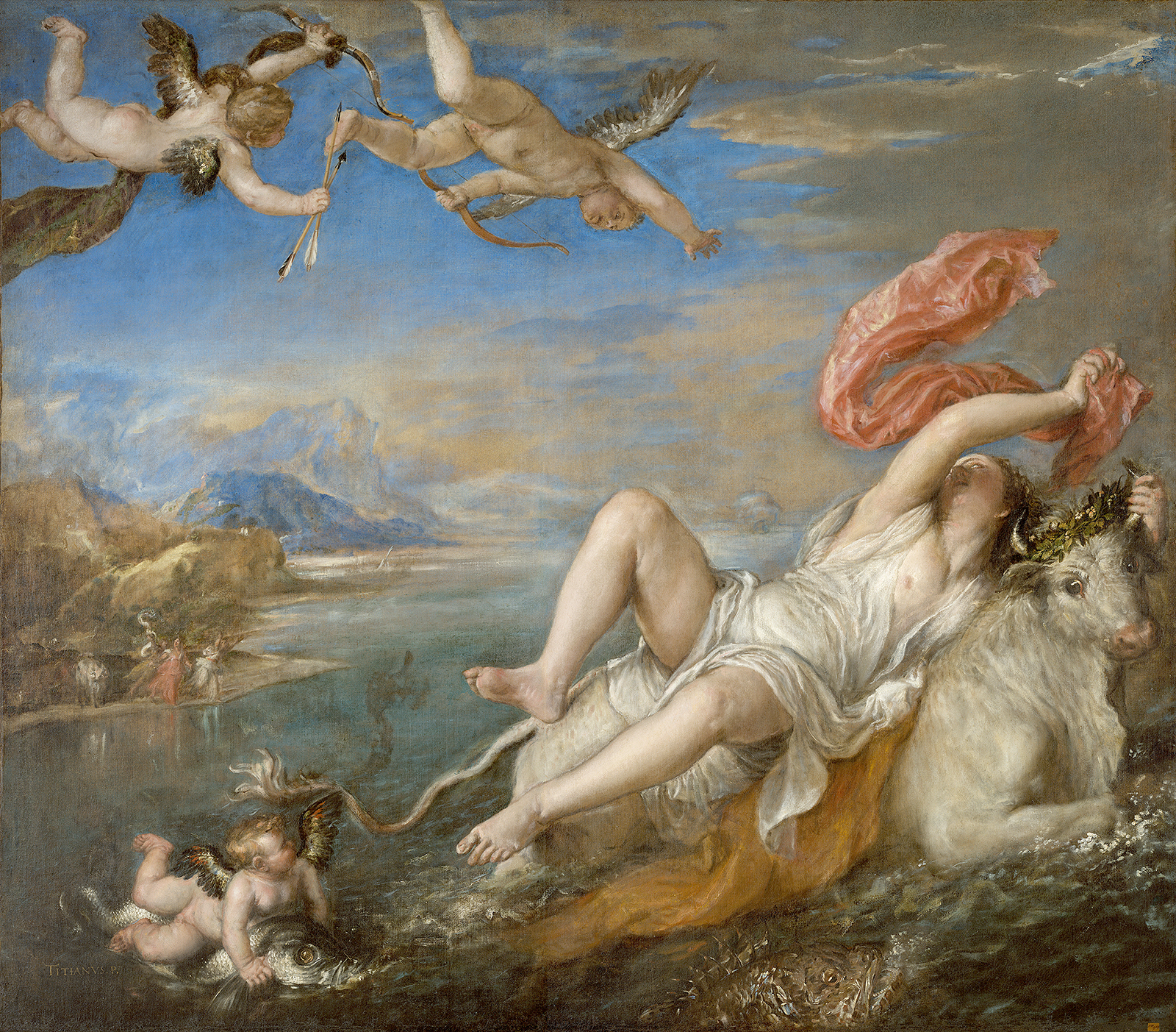"The Rape of Europa" (1559-62) by Titian.