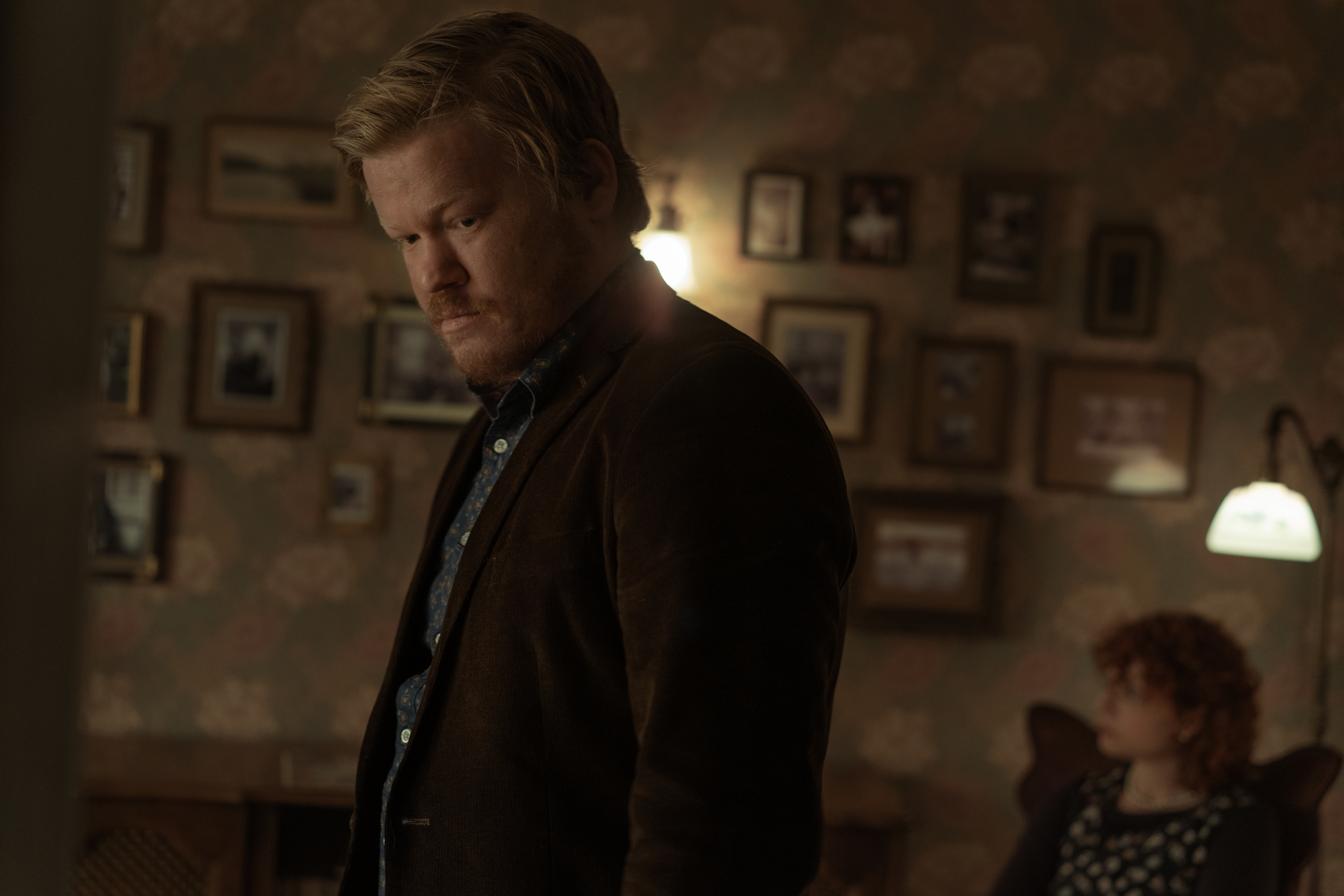 Jesse Plemons and Jessie Buckley in "I'm Thinking of Ending Things."