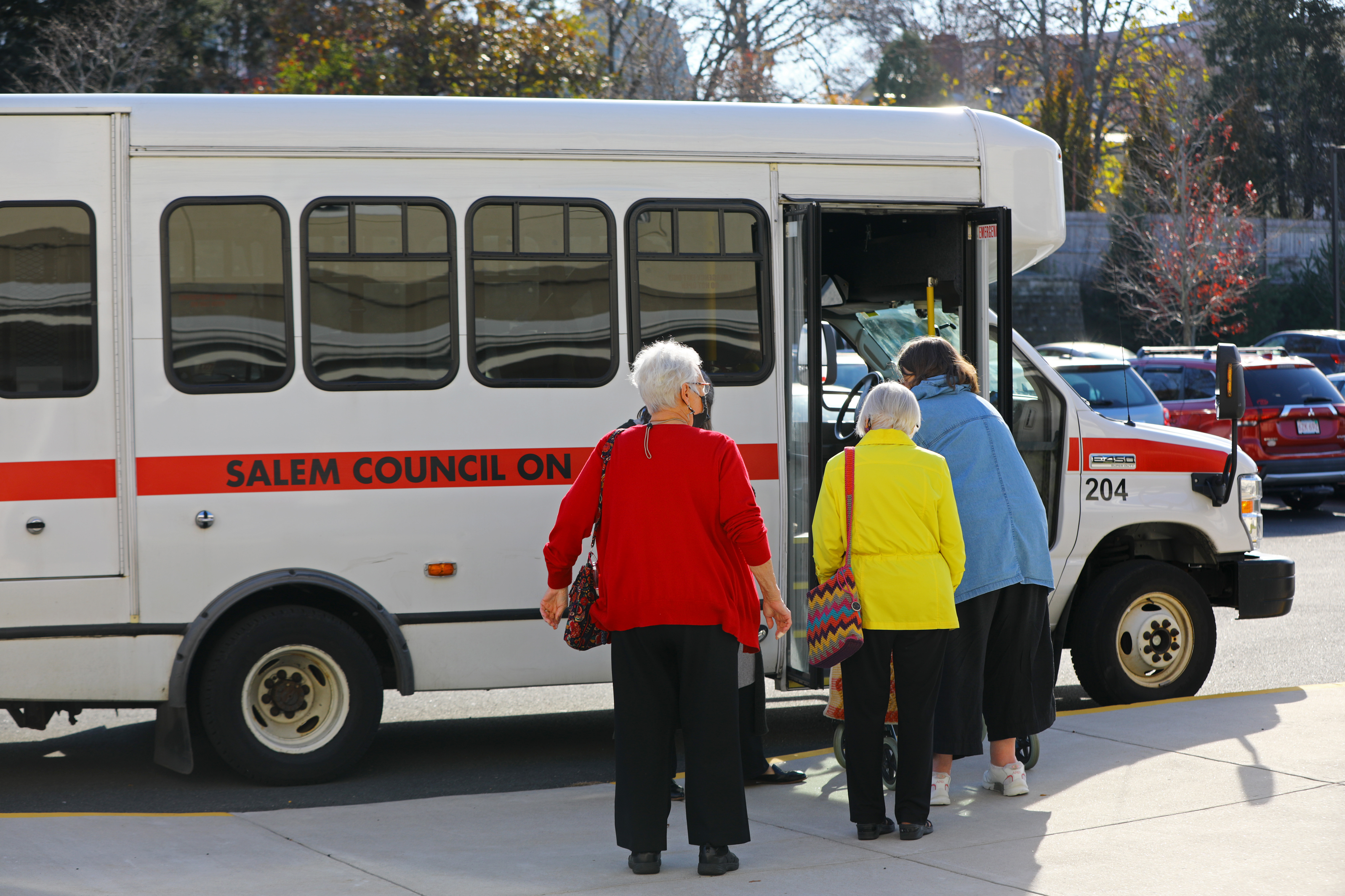 A trip to the Christmas Tree Shops followed lunch, with free transportation provided by the Salem Council on Aging.