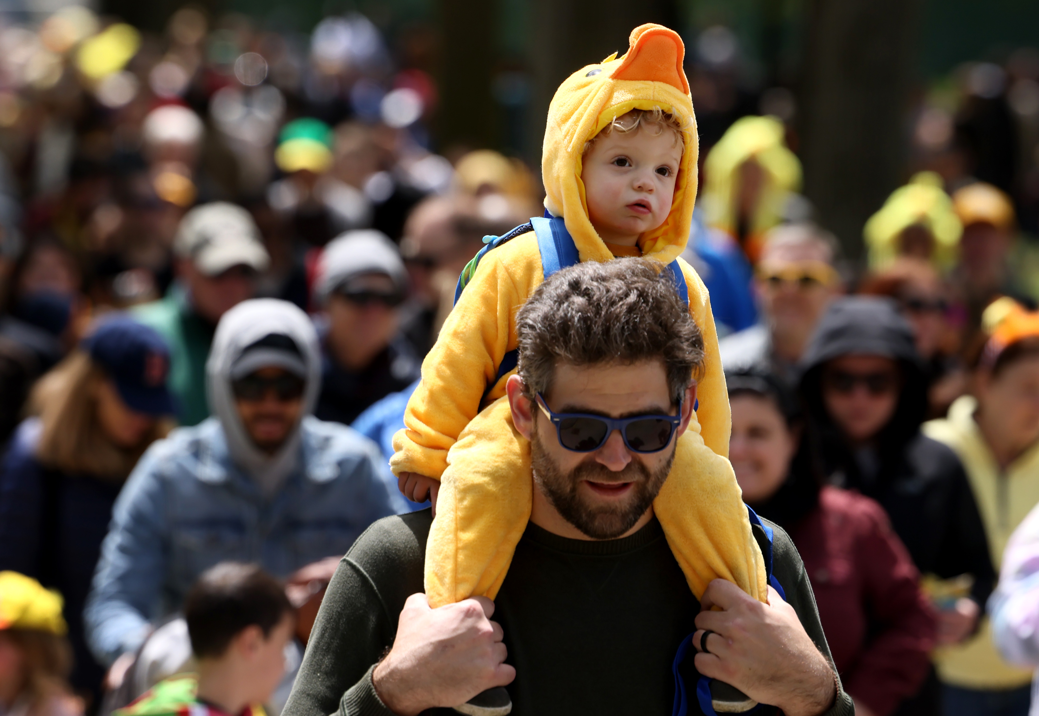 Duckling Day returns, bringing adorably dressed up children to the Common -  The Boston Globe
