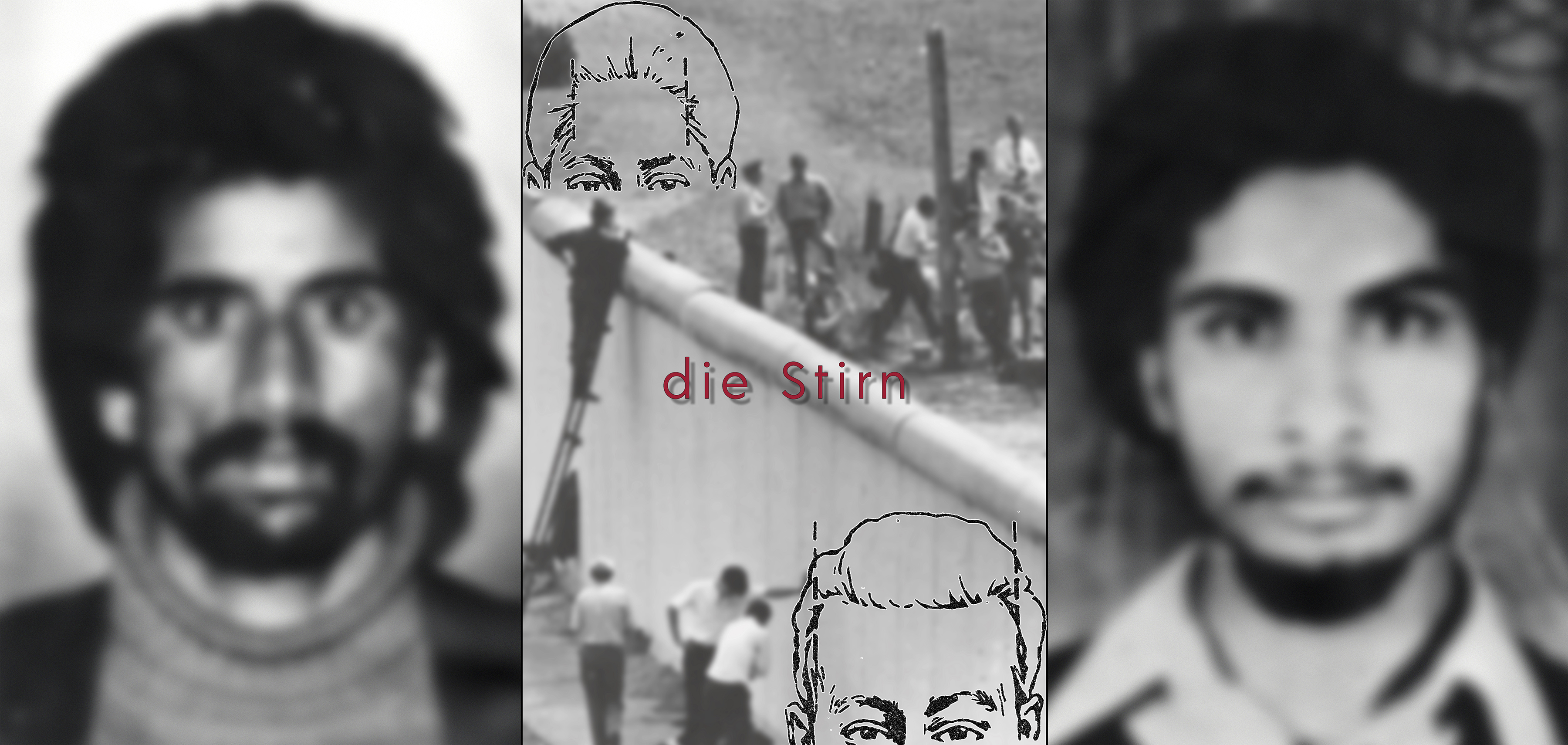 "Der Stirn (The Forehead)" from the installation "Die Markmale (The Figures)" by Bonnie Donohue.