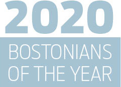 2020 Bostonians of the Year text logo