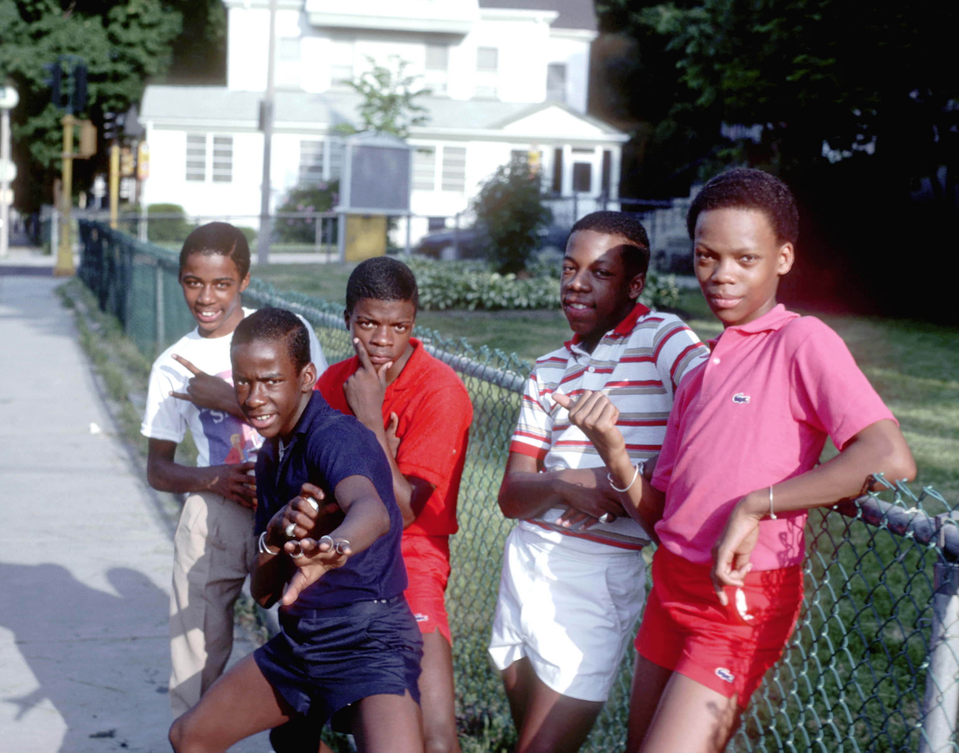 Members of Roxbury's own New Edition in the early 1980s.