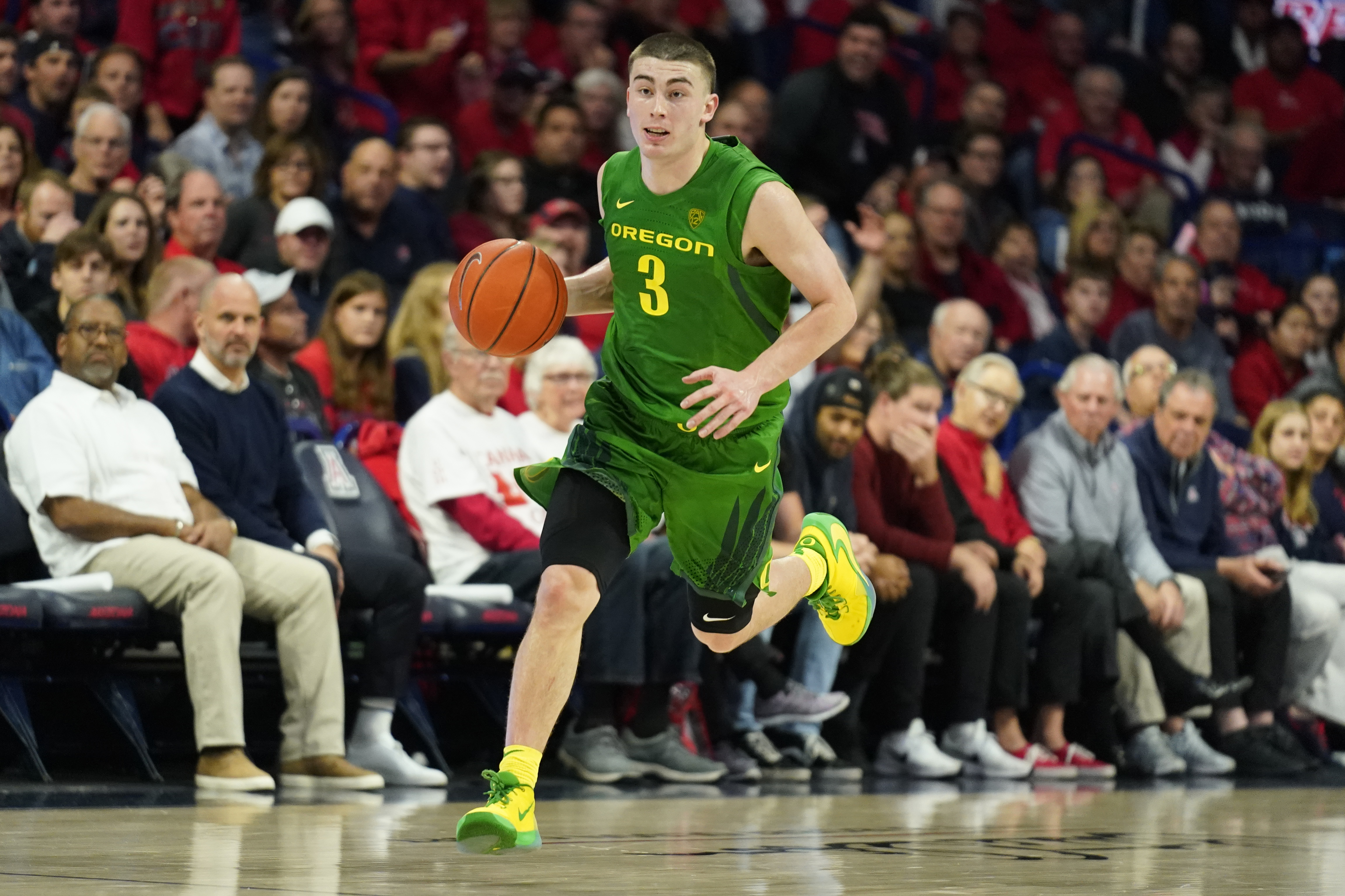 Aaron Nesmith and Payton Pritchard introduced by Celtics - CLNS Media