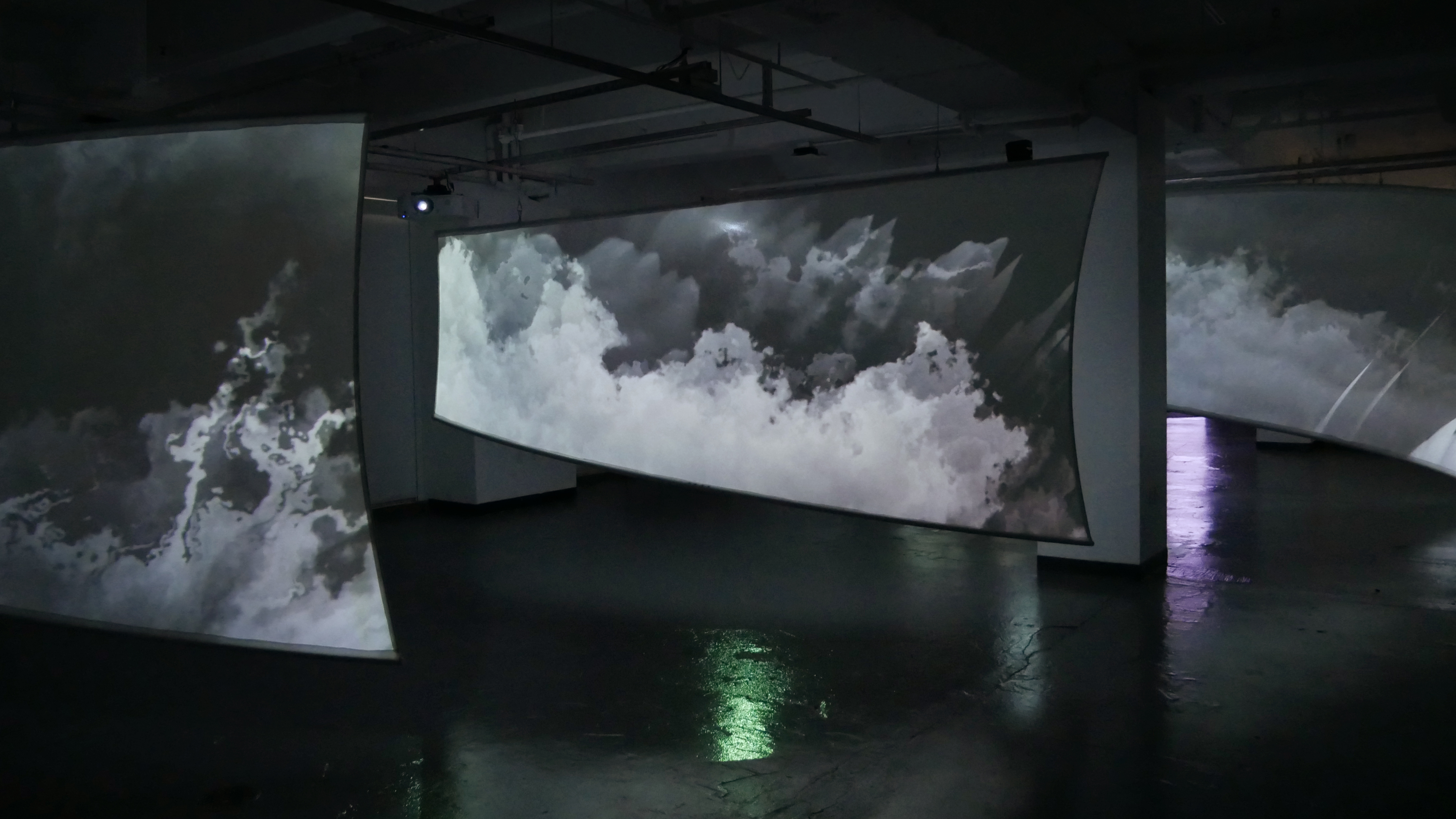 A view of "Georgie Friedman: Hurricane Lost."