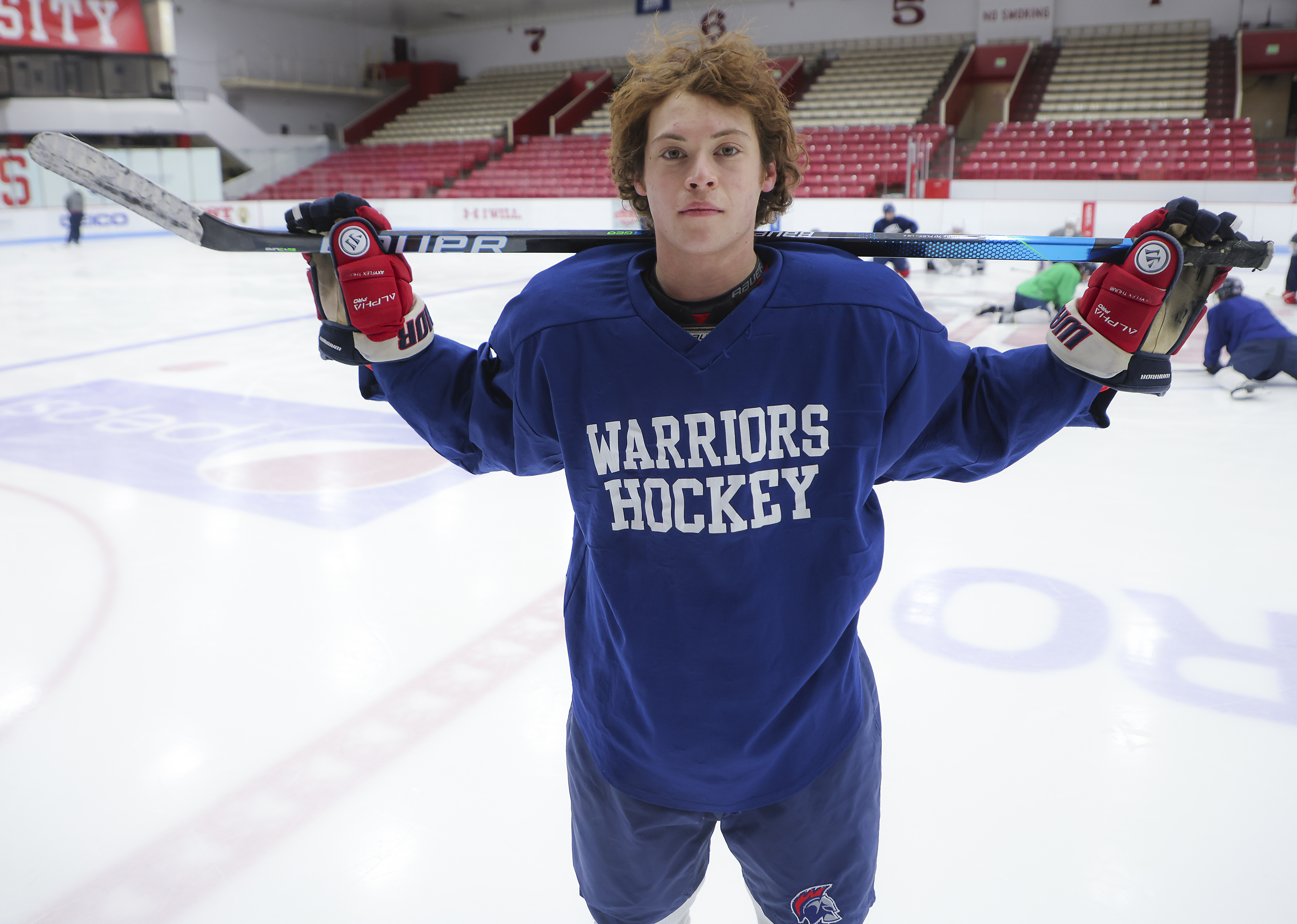 Brookline senior captain Jacob Gurdin delivers a meaningful assist to the Travis Roy Foundation