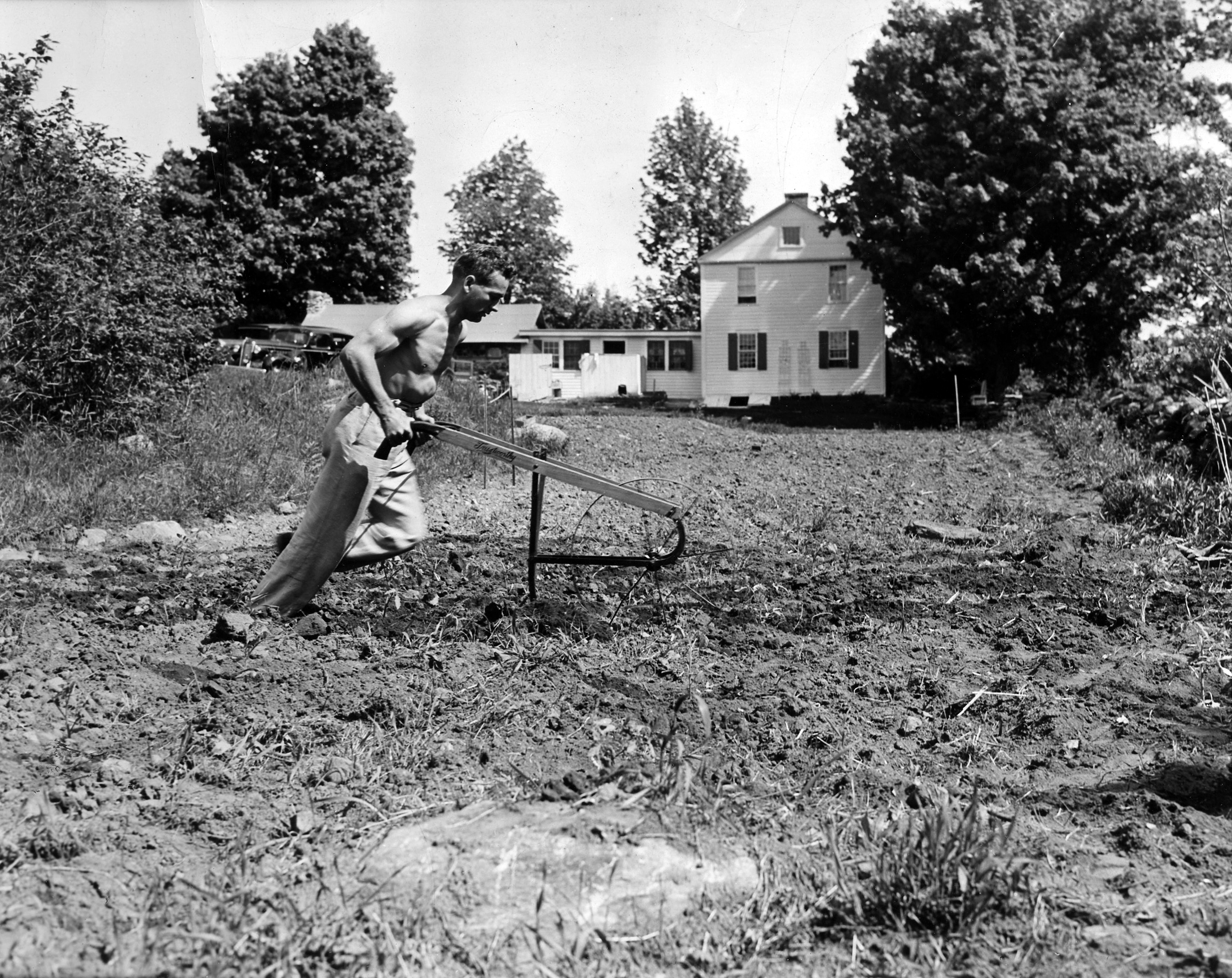 Plowing in 1937.