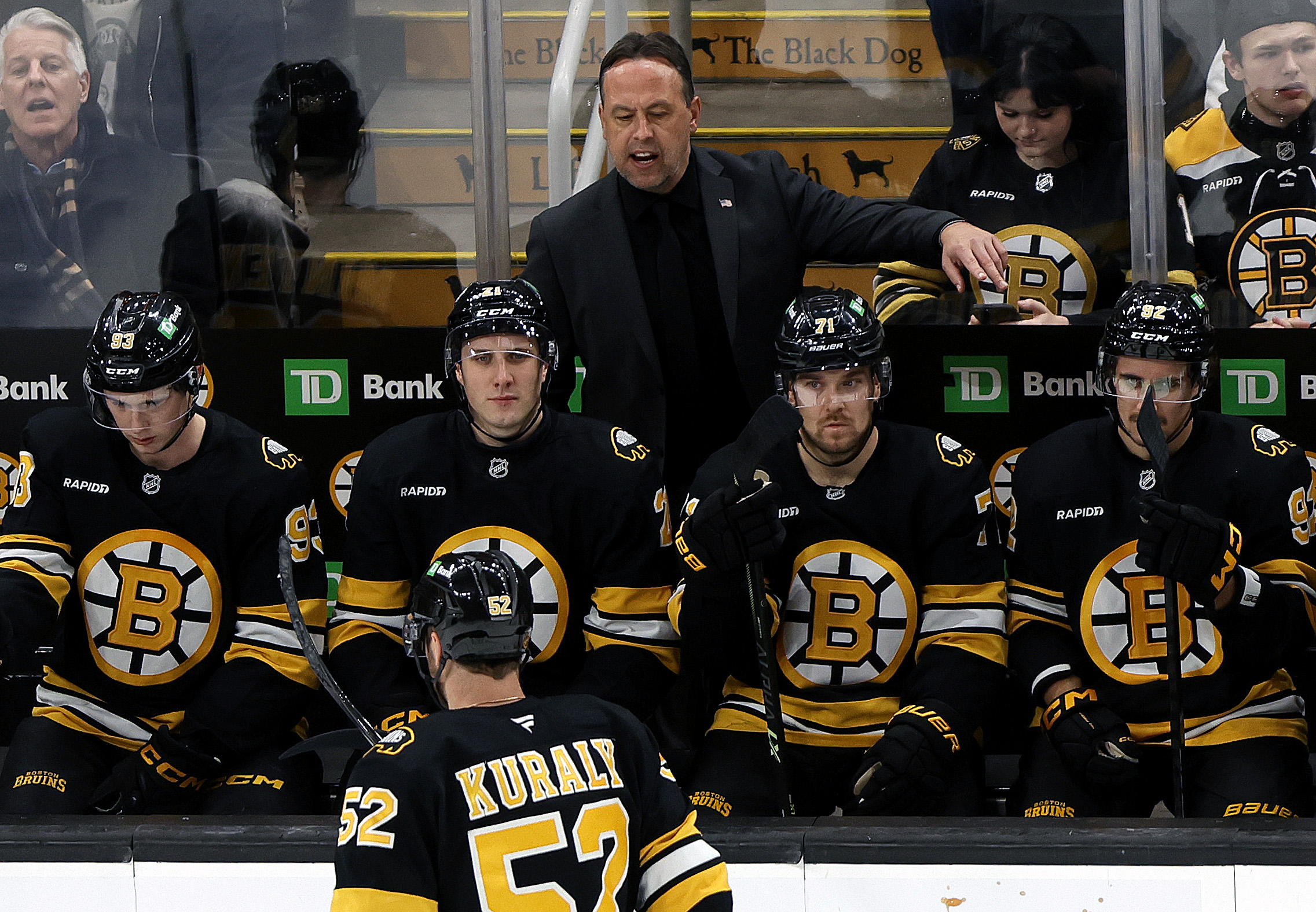 What to make of Bruins' start to 2025-26 while approaching season's quarter  pole, image size:2273x1576
