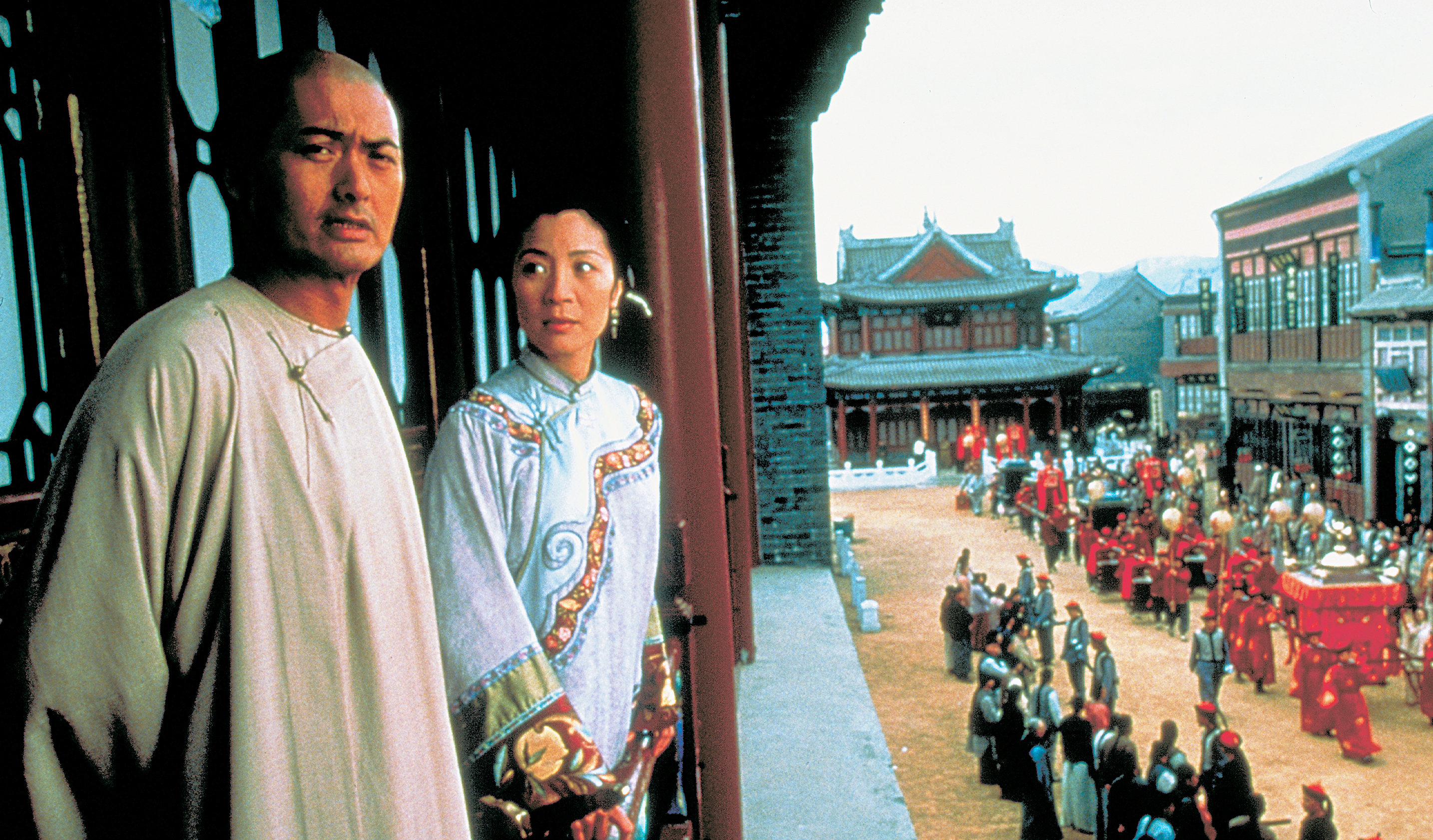 Chow Yun Fat and Michelle Yeoh in "Crouching Tiger, Hidden Dragon."
