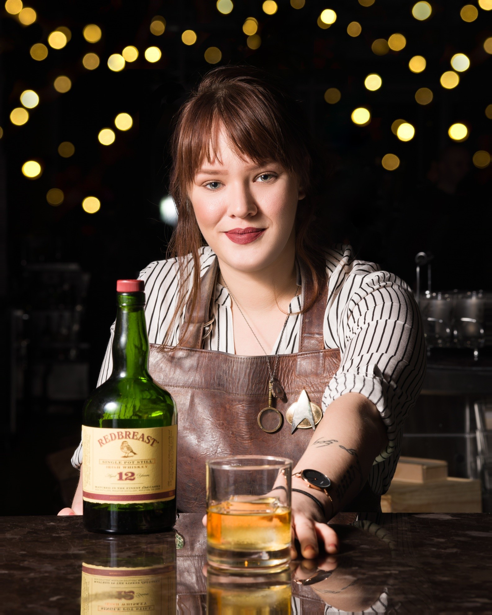 Molli Rohland is the bar manager at Central Square's new Blue Owl.