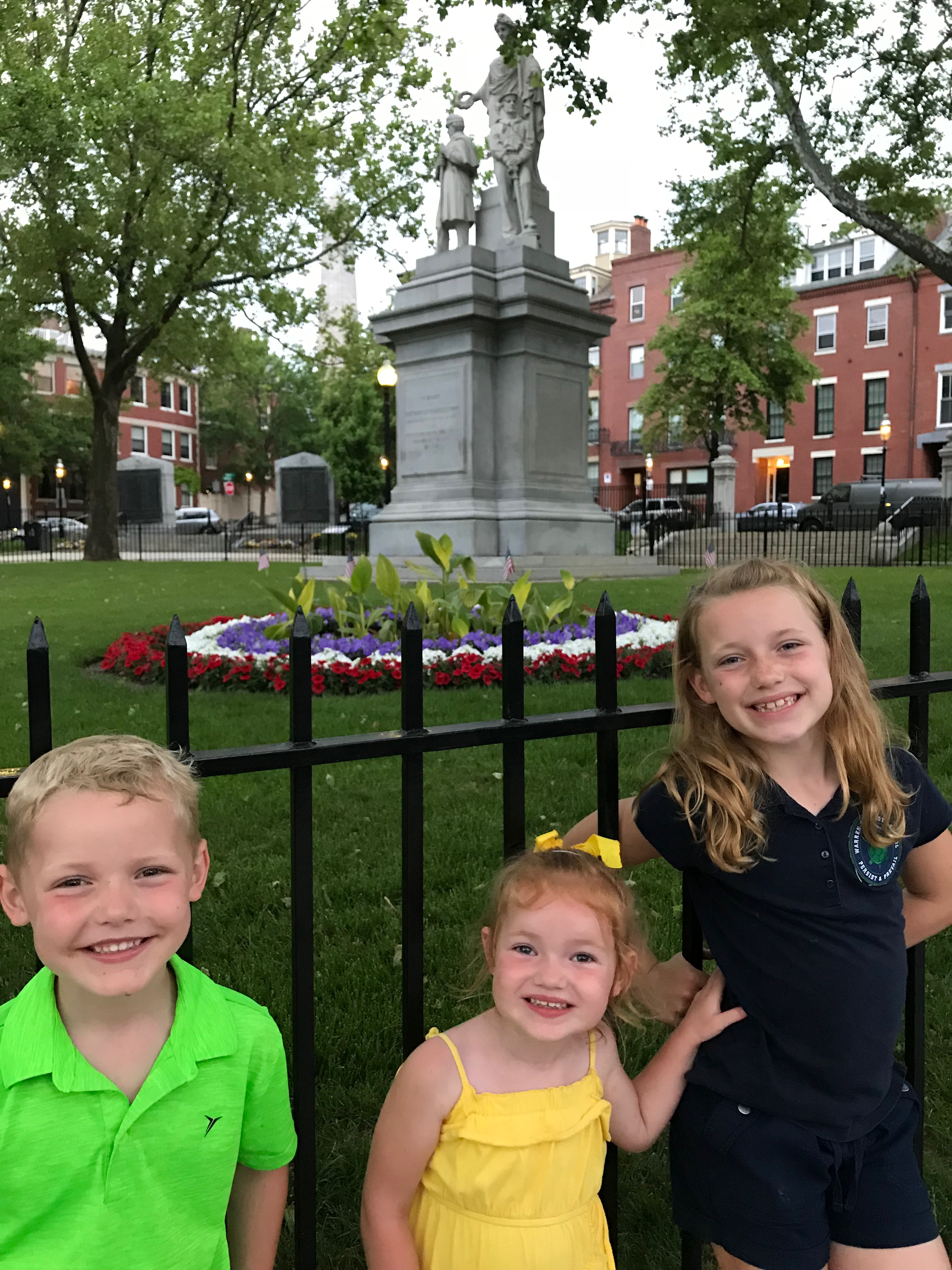The Training Field in Charlestown, or Winthrop Square, was Globe reader Patrick Osborne's go-to outdoor spot for socially distanced gatherings during the pandemic.