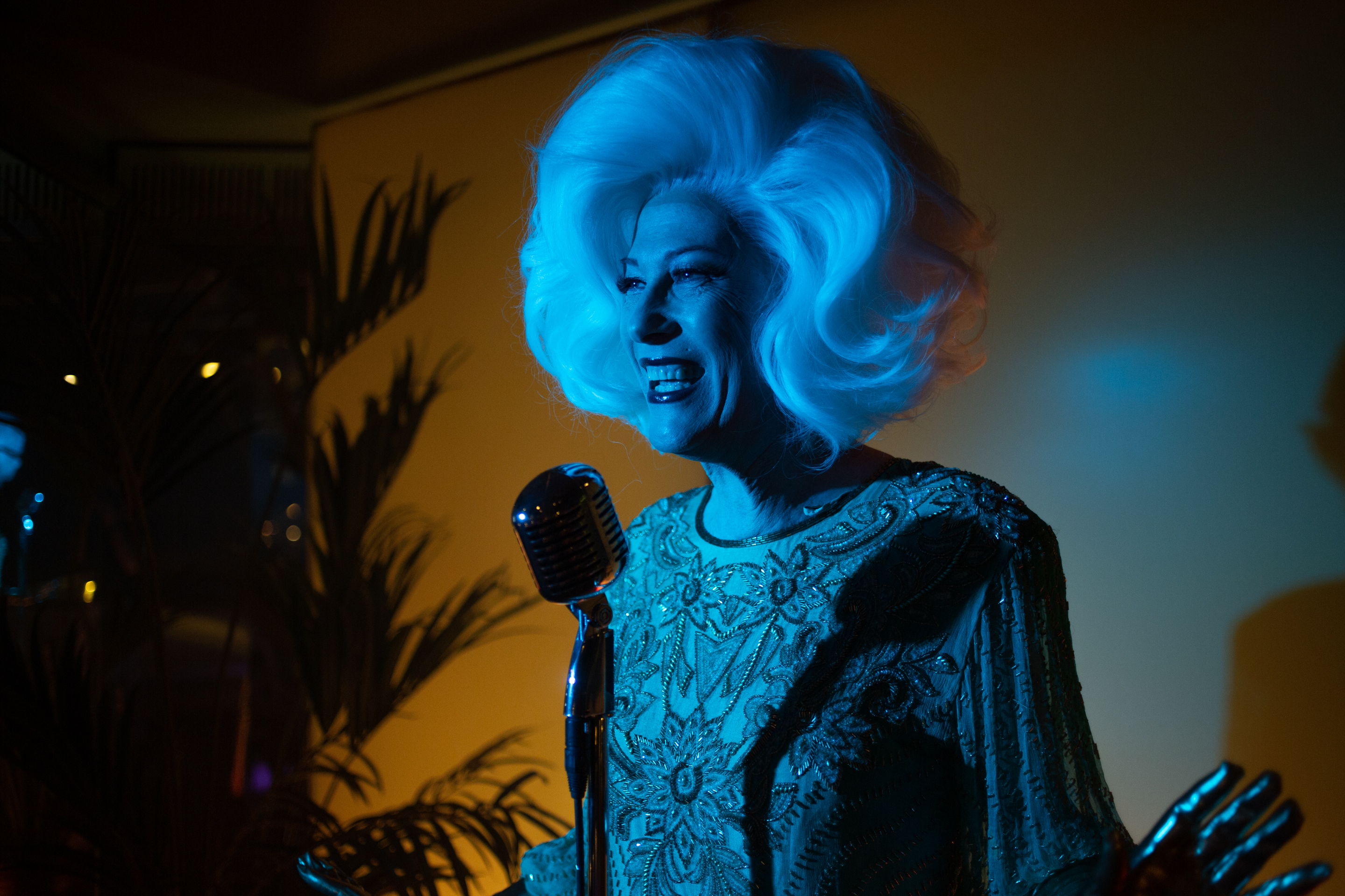Justin Vivian Bond (as The Lounge Singer) in Boston Lyric Opera's new "desert in" miniseries.