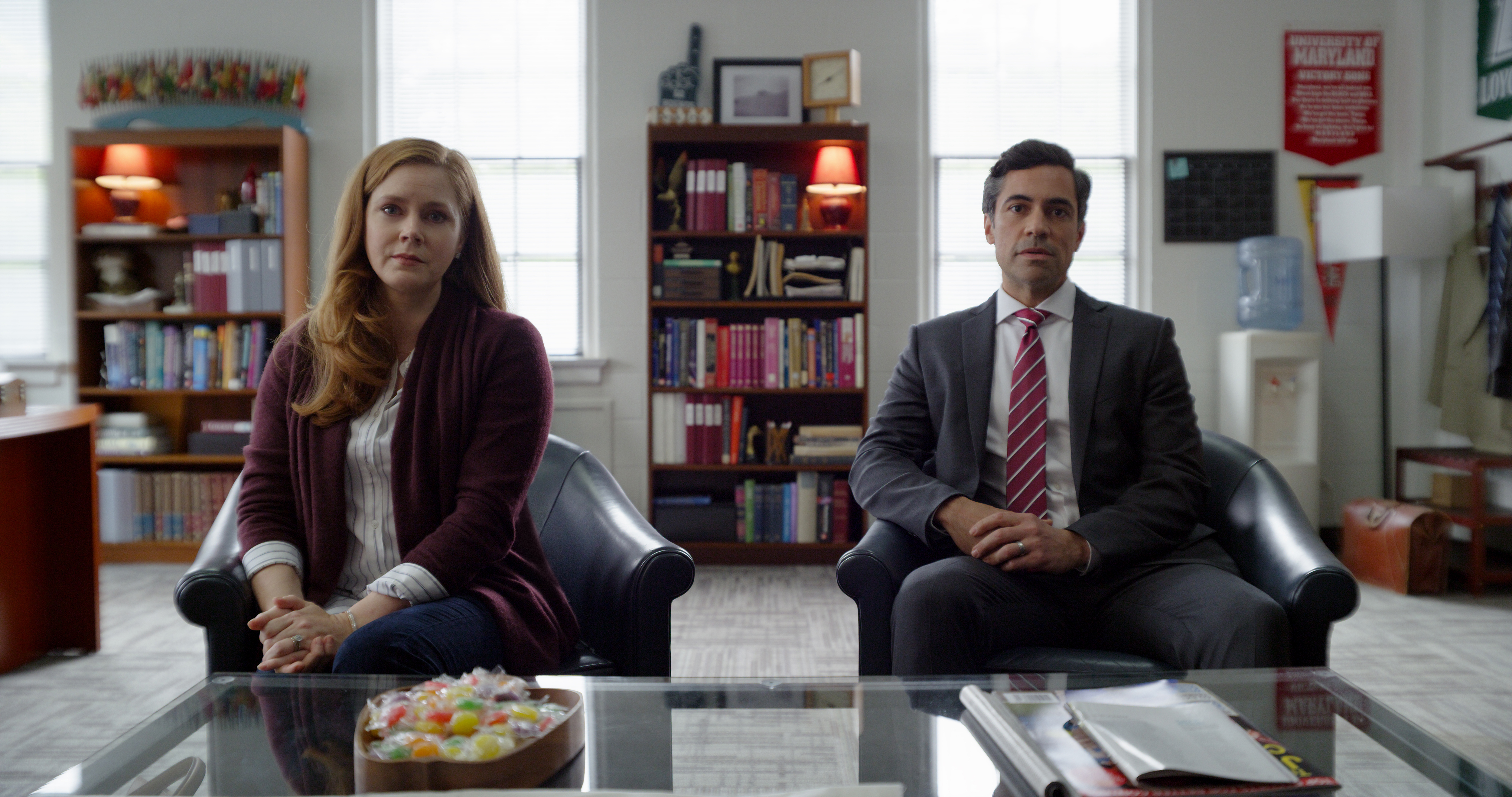 Amy Adams and Danny Pino in "Dear Evan Hansen."