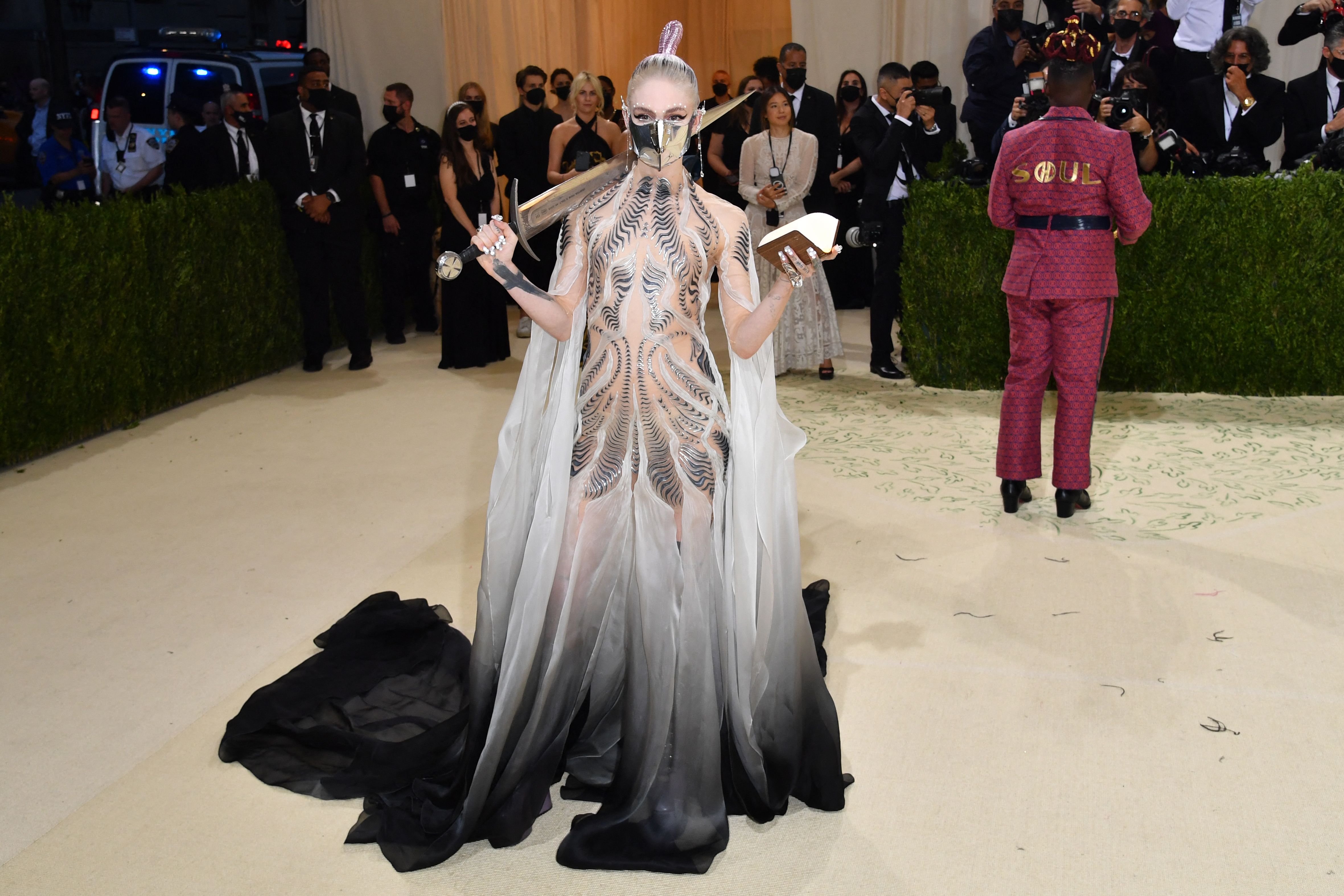 Canadian musician Grimes.