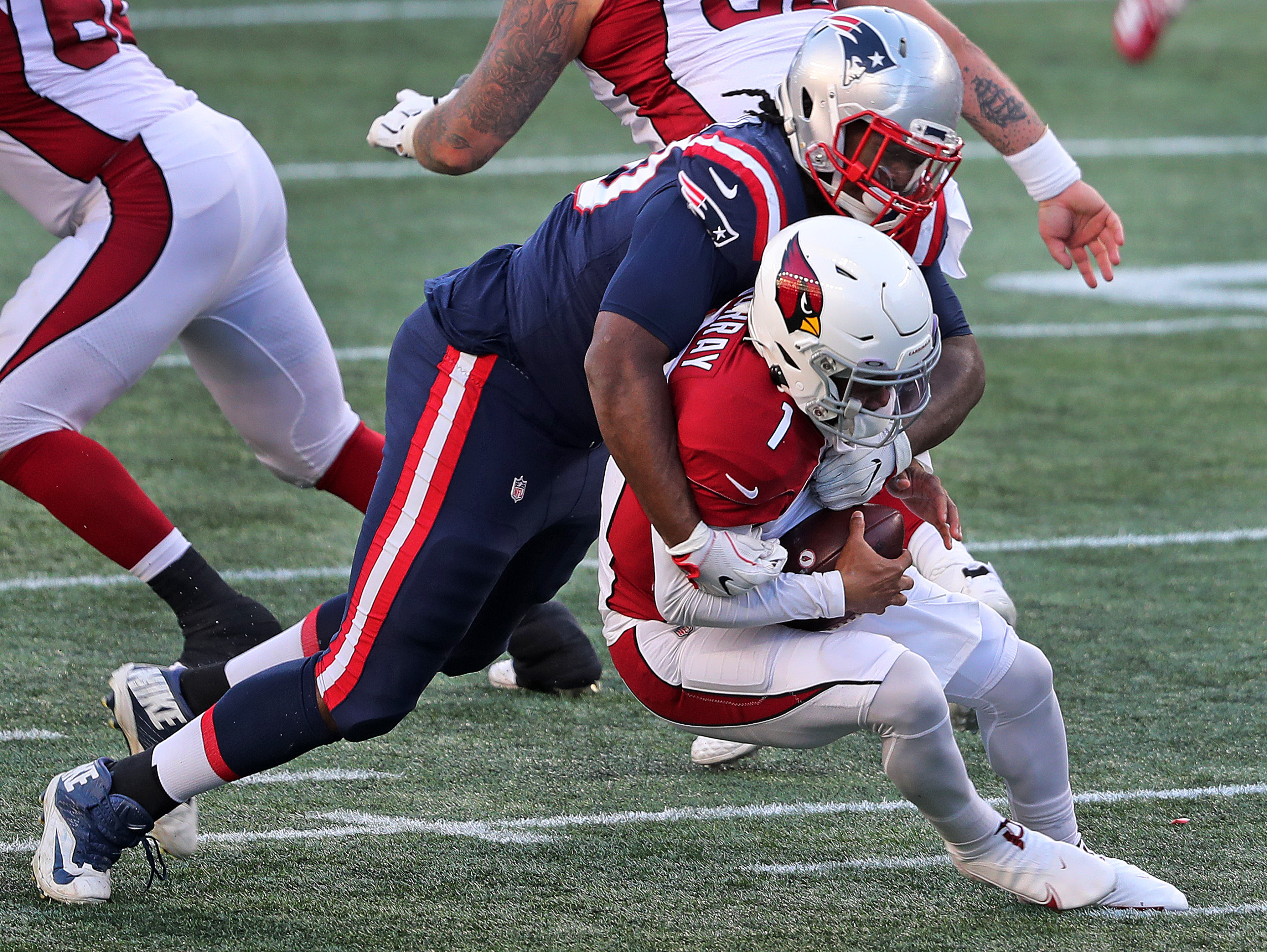 Adam Butler was second on the team with 4.0 sacks.