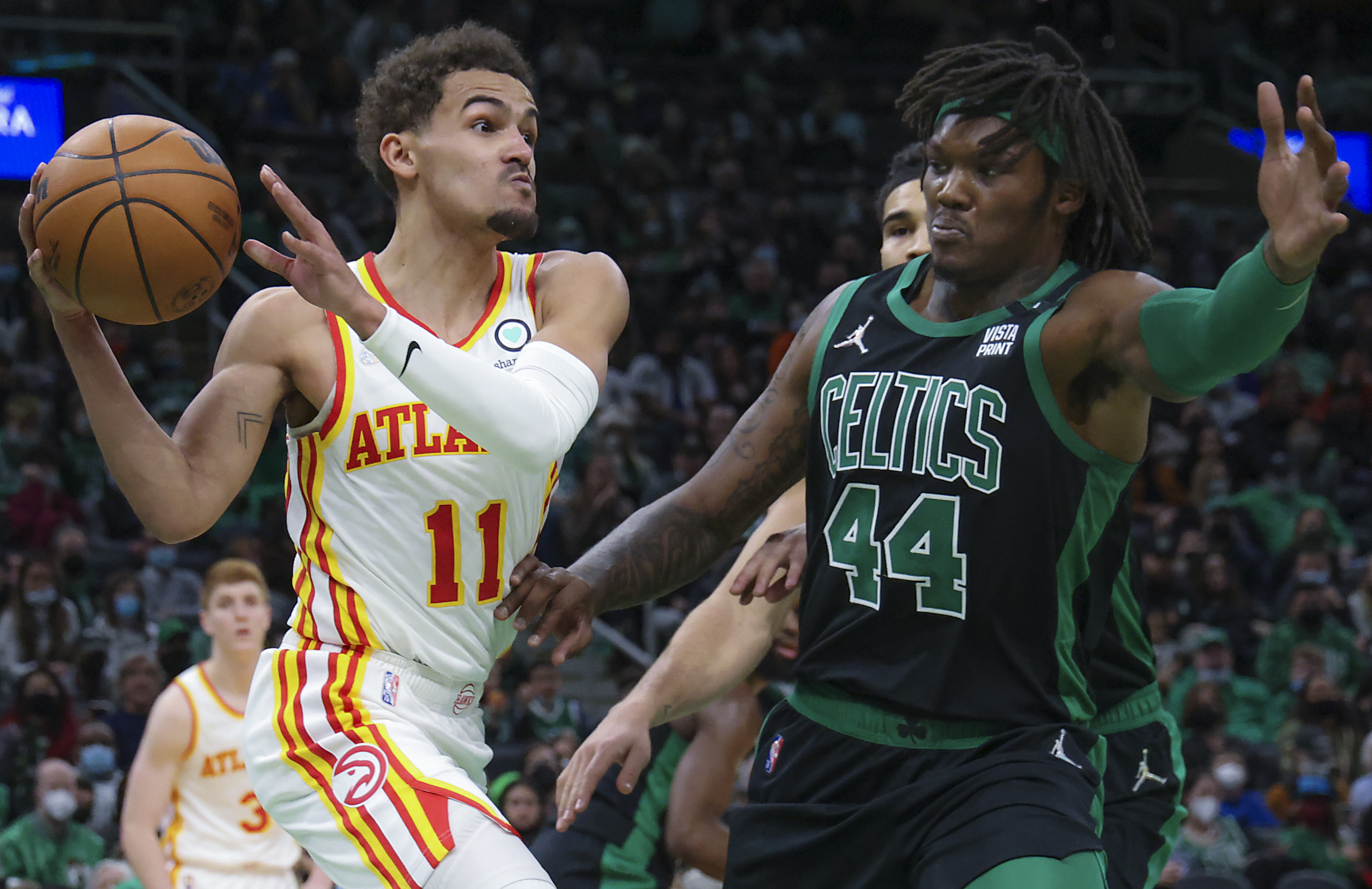 Pritchard leads Celtics past Hawks in regular-season finale