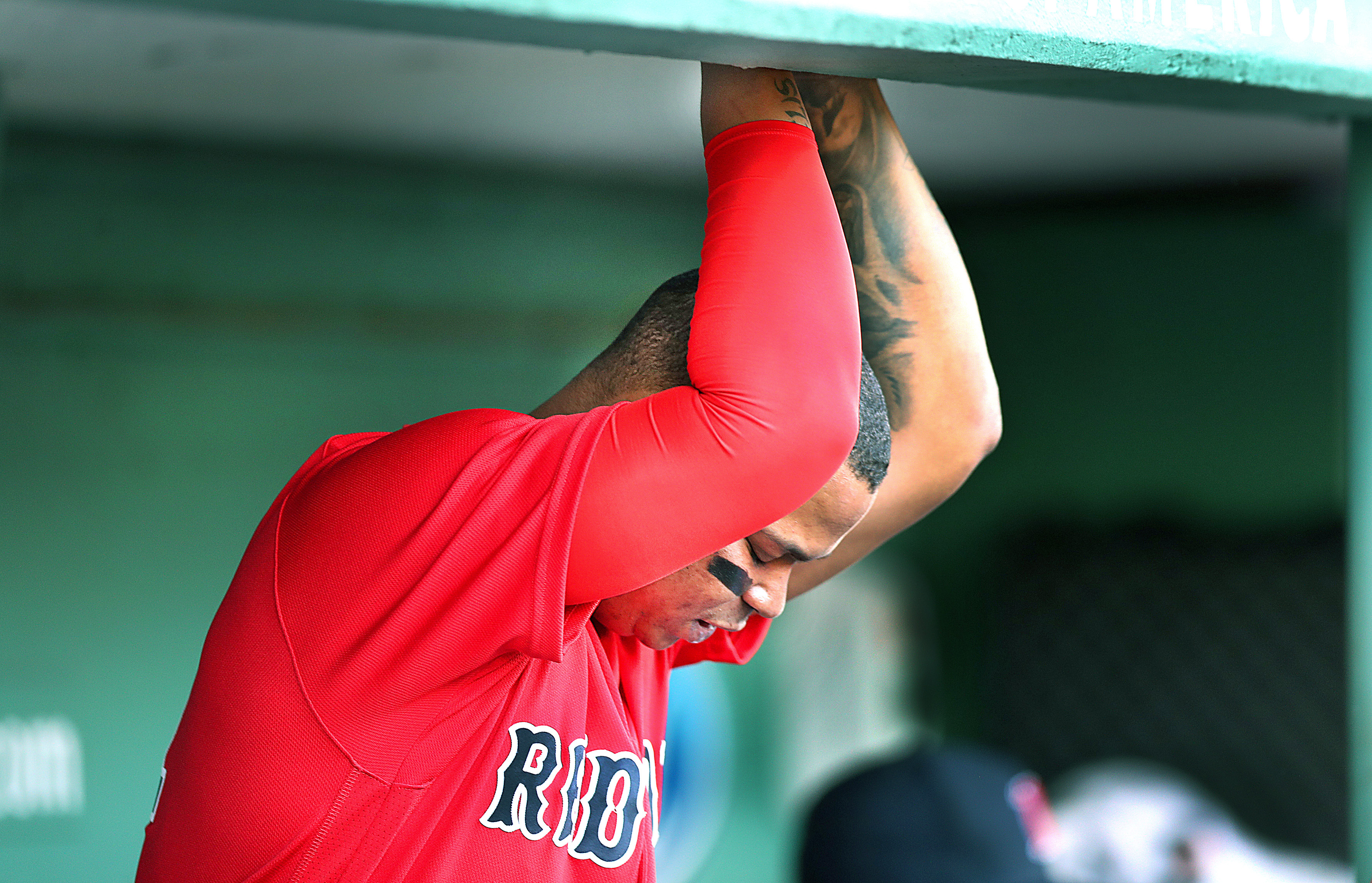 Red Sox Rafael Devers signed 10x12 Film Strip photo