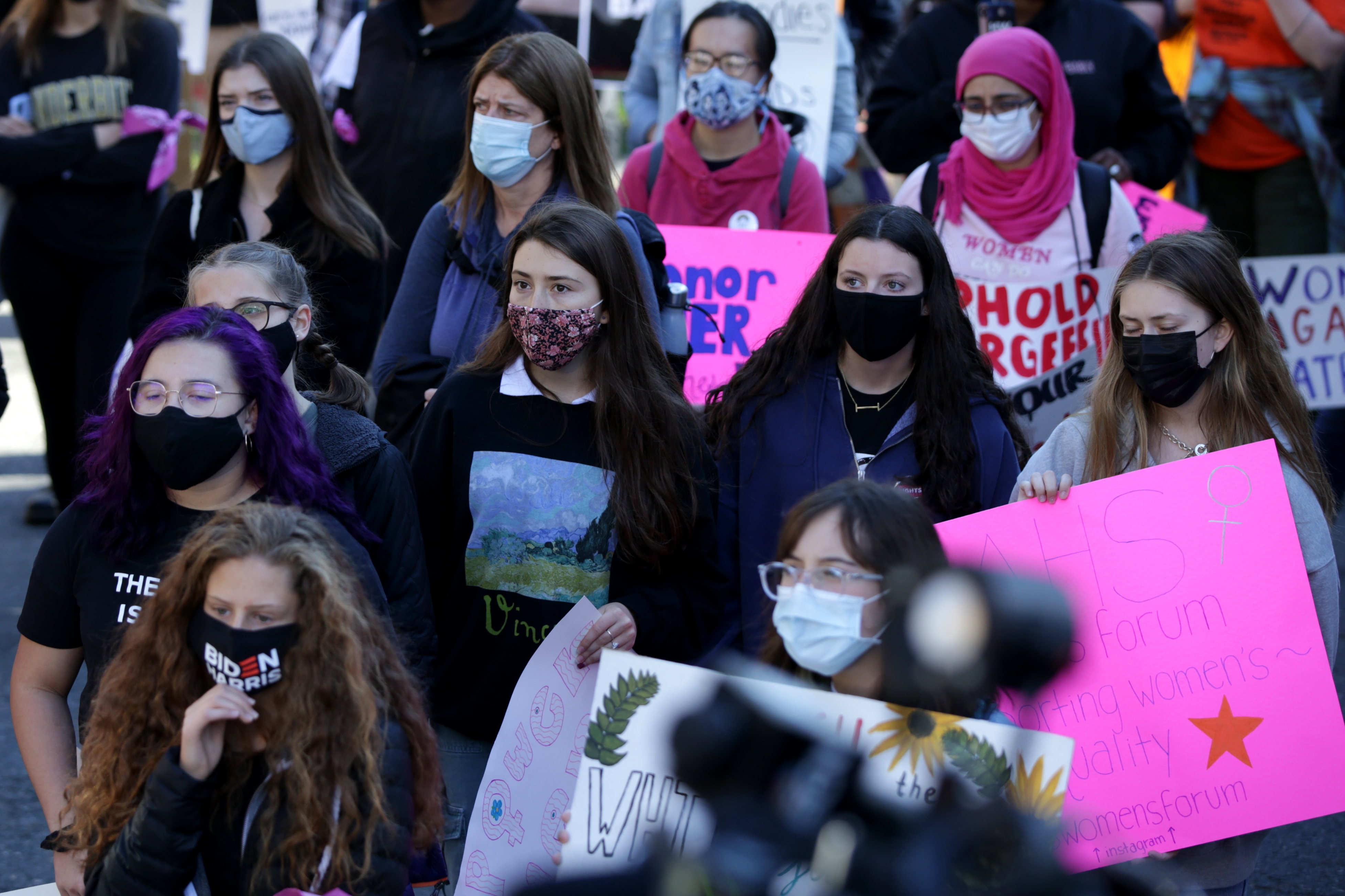 A rally on Boston Common protested President Trump and the Supreme Court nomination.