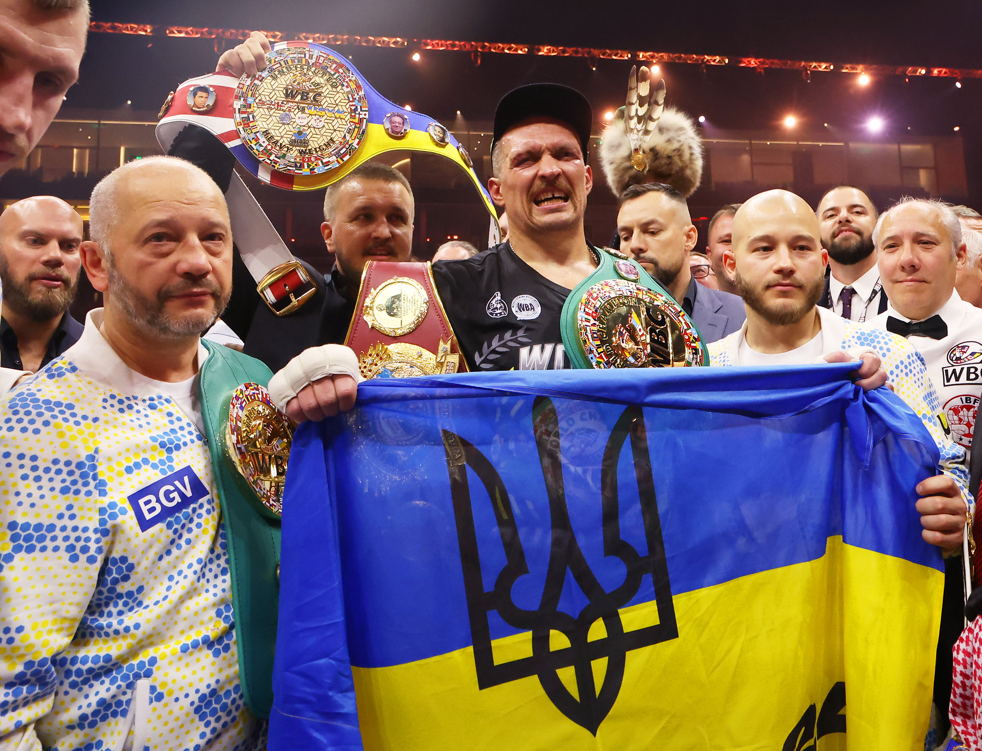 Oleksandr Usyk beats Tyson Fury to becomes undisputed heavyweight boxing  champion