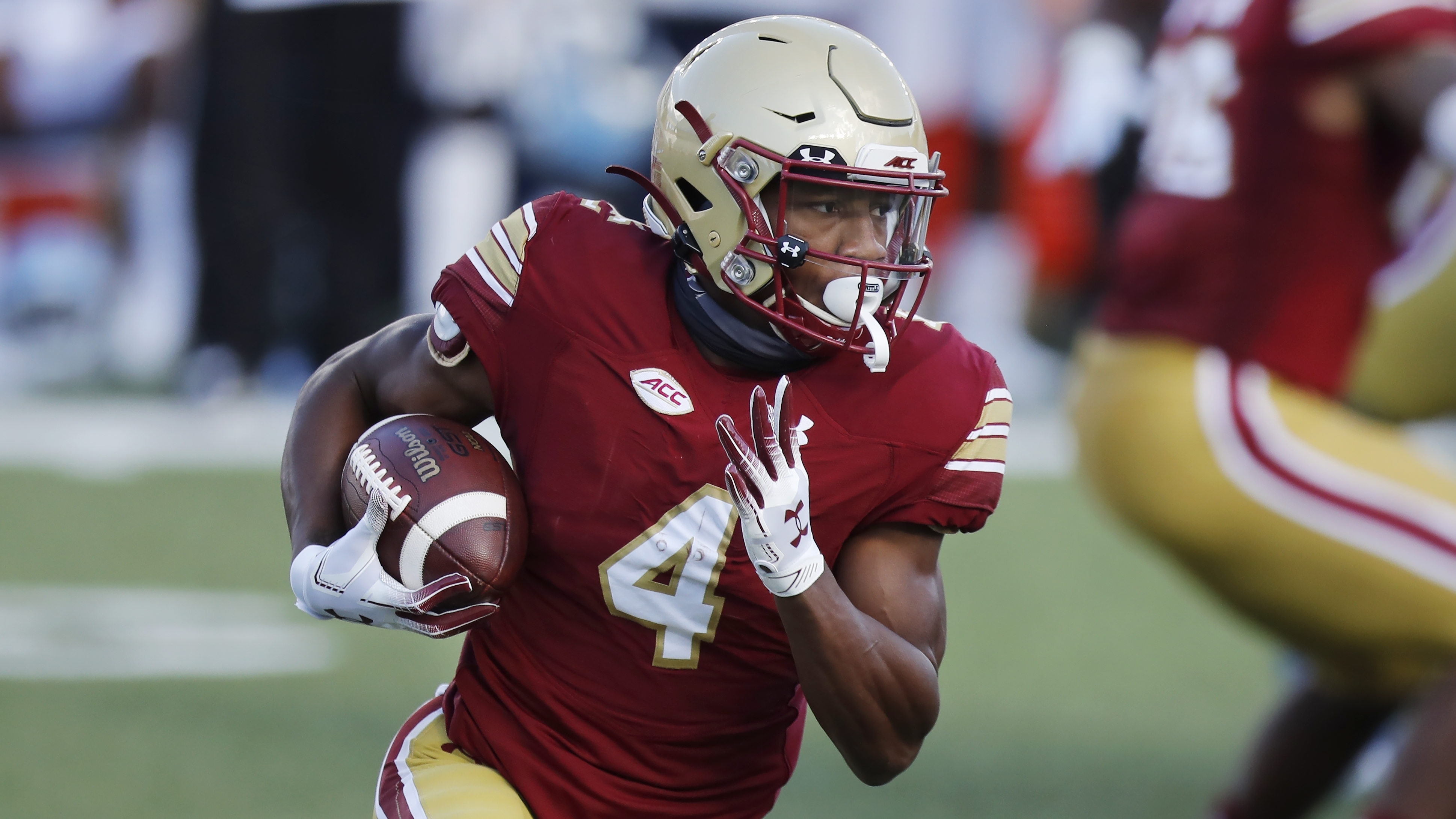 With an assist from Antonio Brown, receiver Zay Flowers has become one of  Boston College's top weapons - The Boston Globe