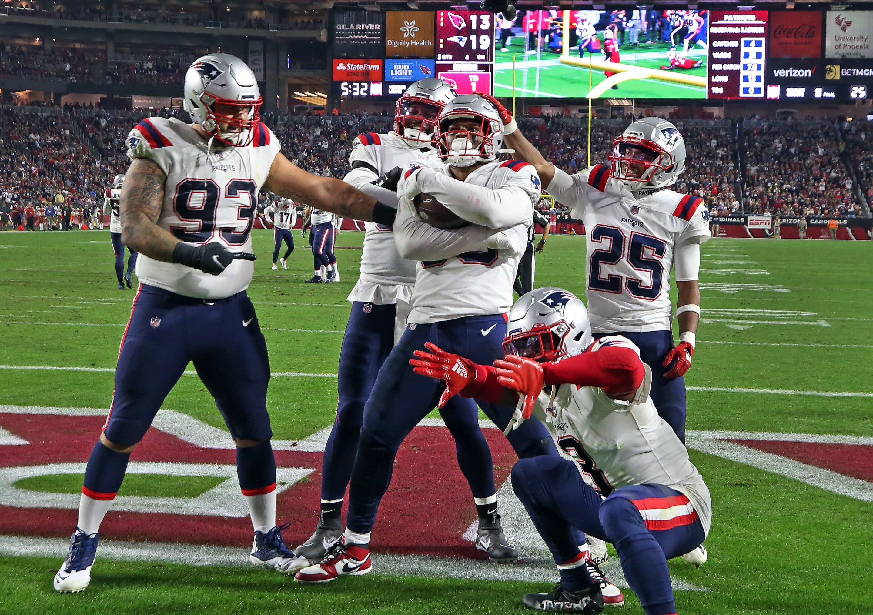 Monday Night Football recap: Patriots top Cardinals 27-13