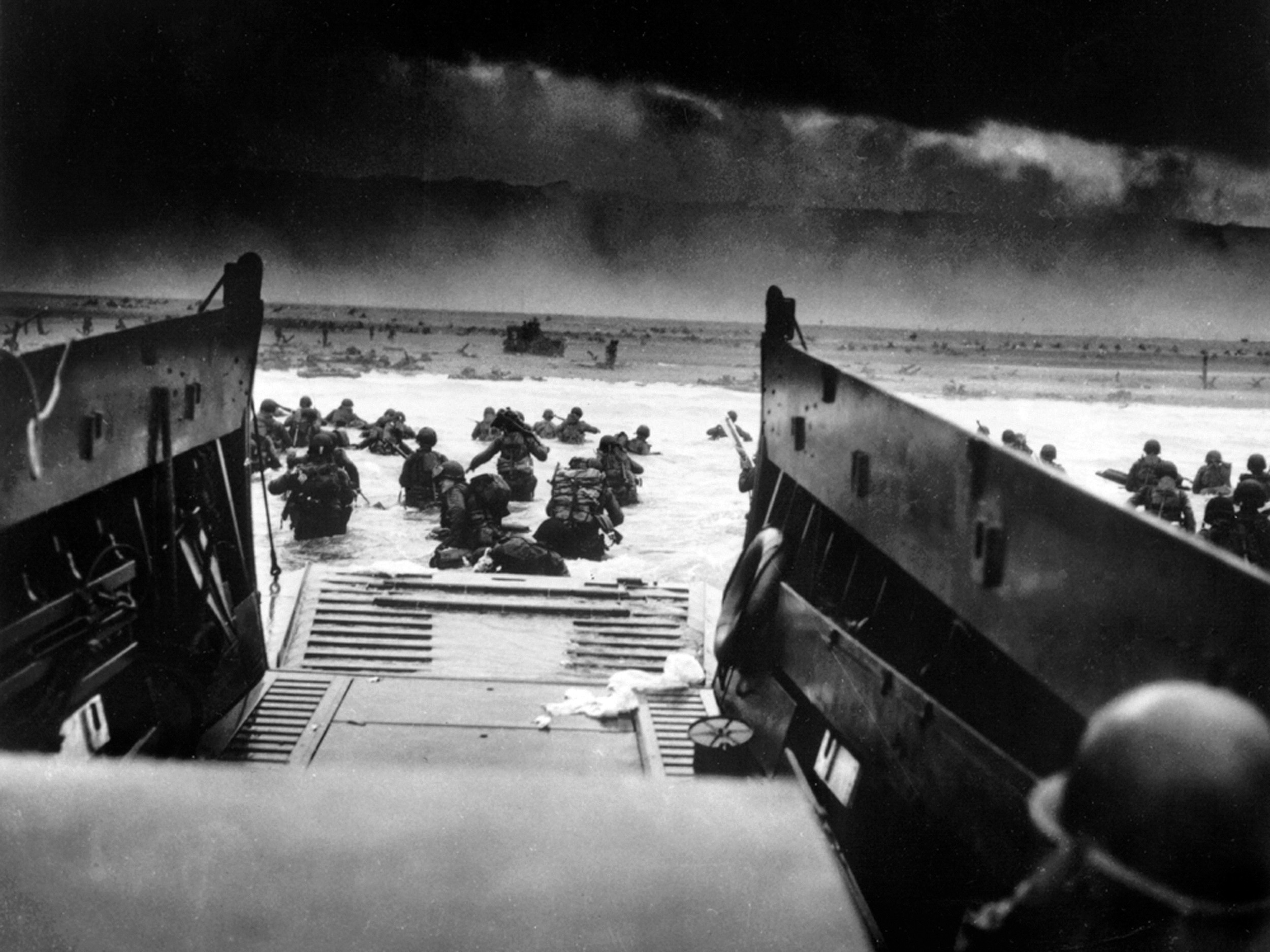 D-Day, from "The War."