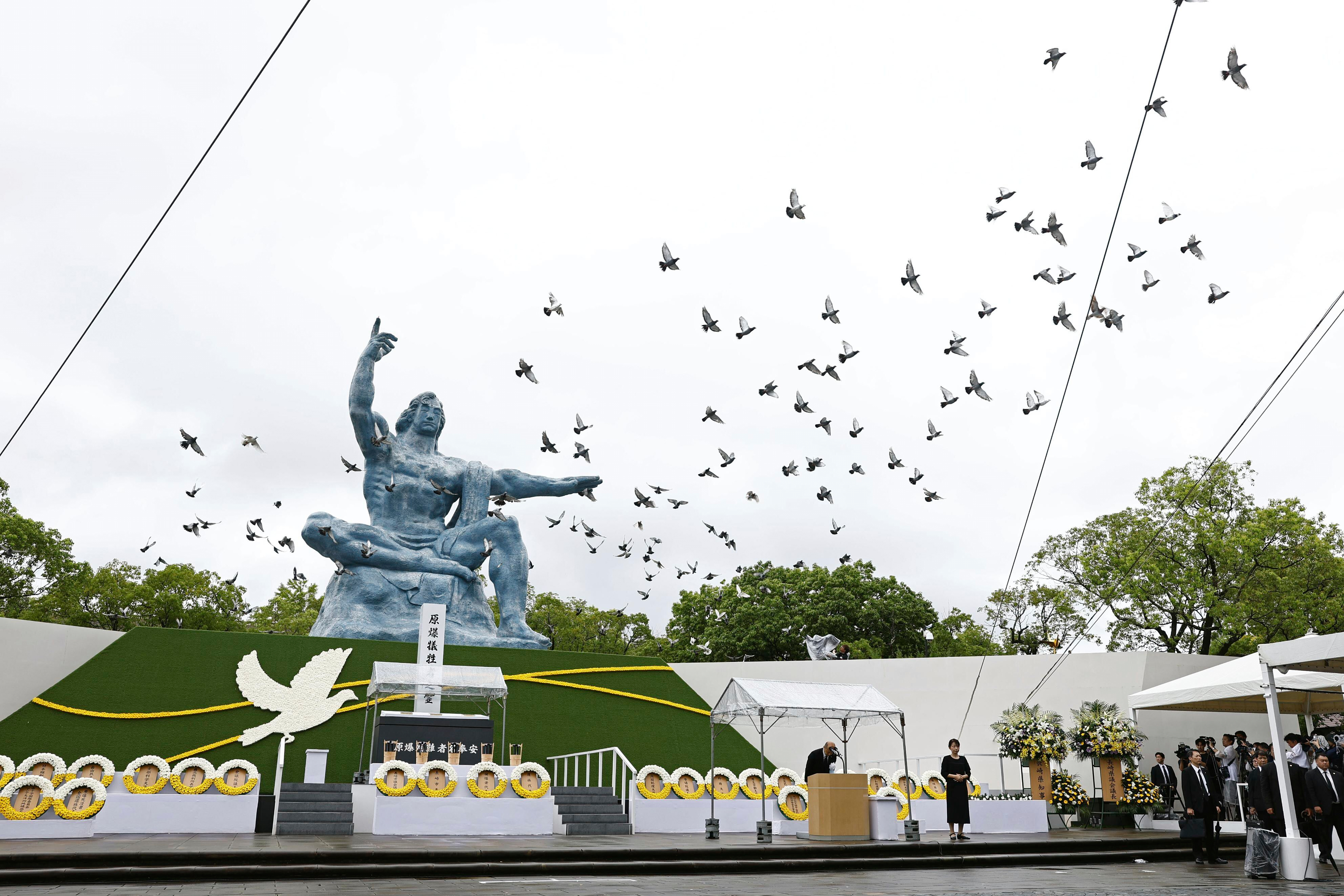 Nagasaki marks 80th A-bomb anniversary as survivors put hopes of