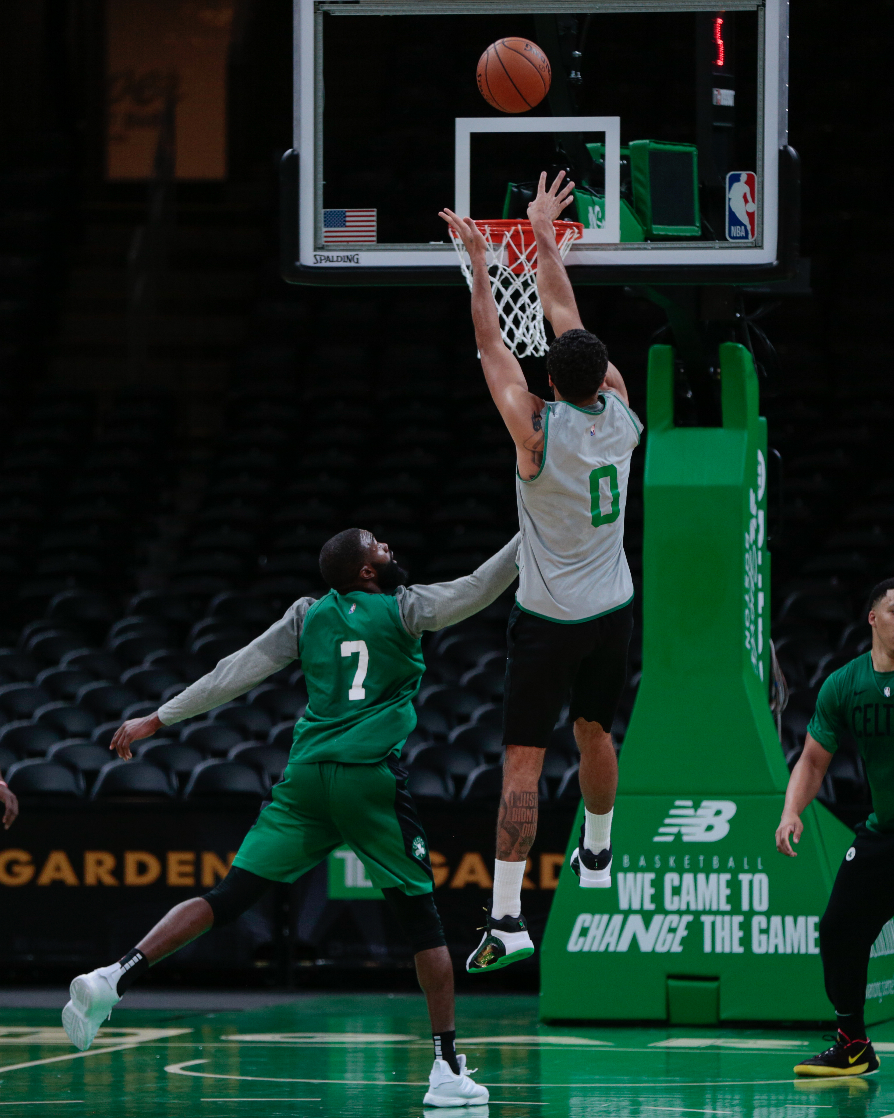 Living it up at TD Garden #foryou #nba #nbabasketball #basketball #cel