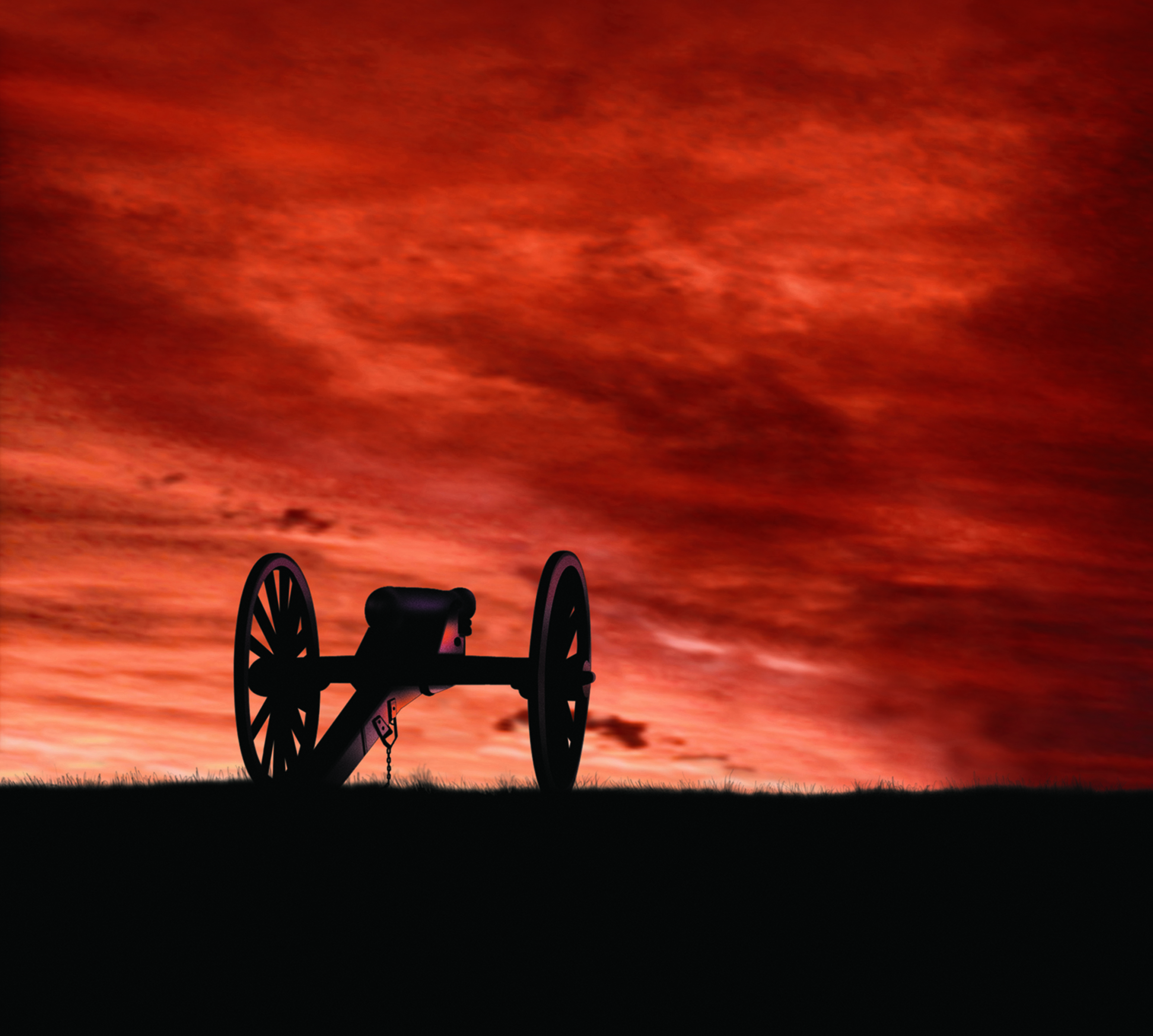 Civil War cannon as seen in Ken Burns documentary "Civil war."