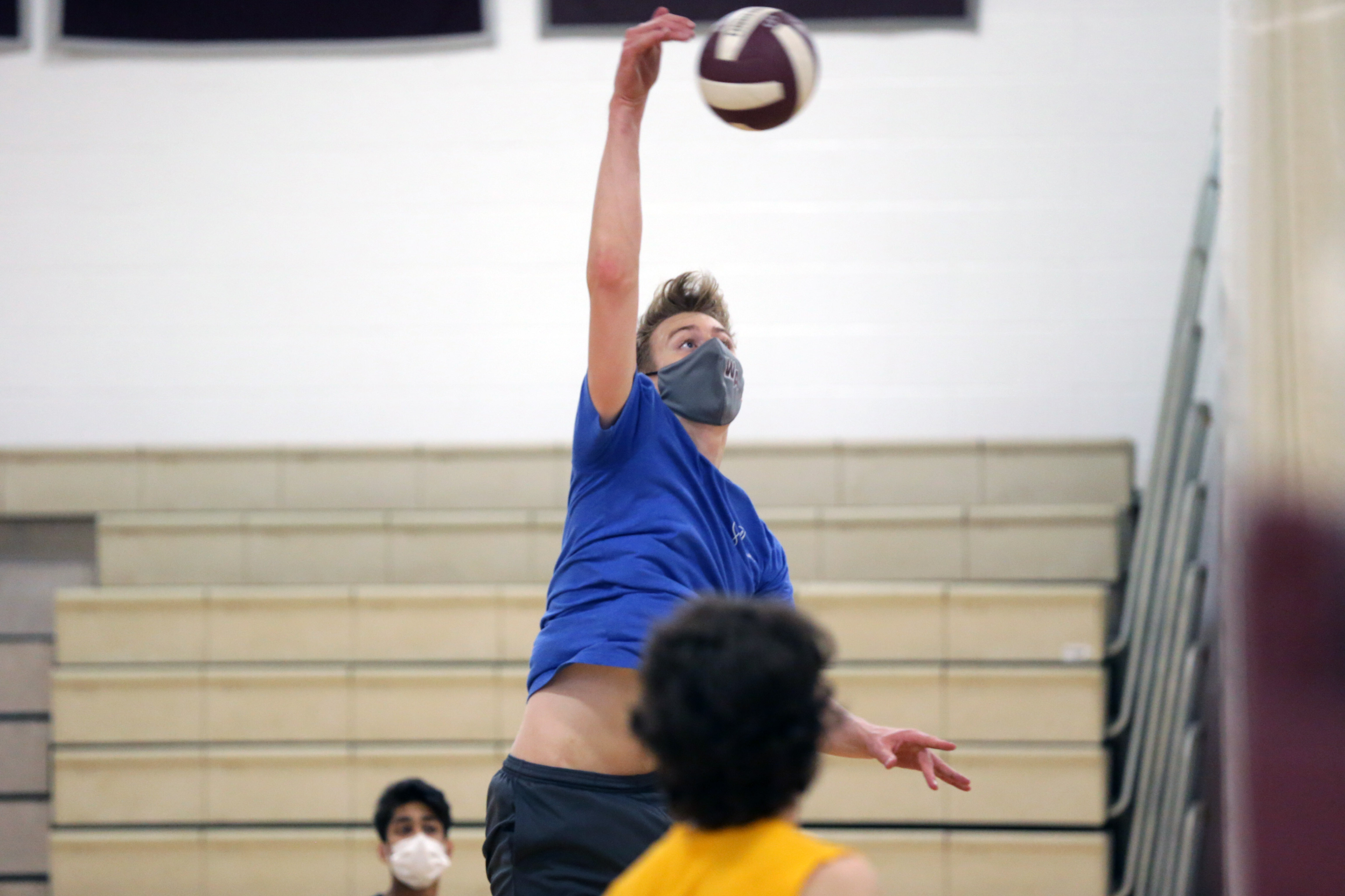 Westford senior captain Fabian Arnold said he appreciates his one-on-one interactions with coach Brandon Eang.