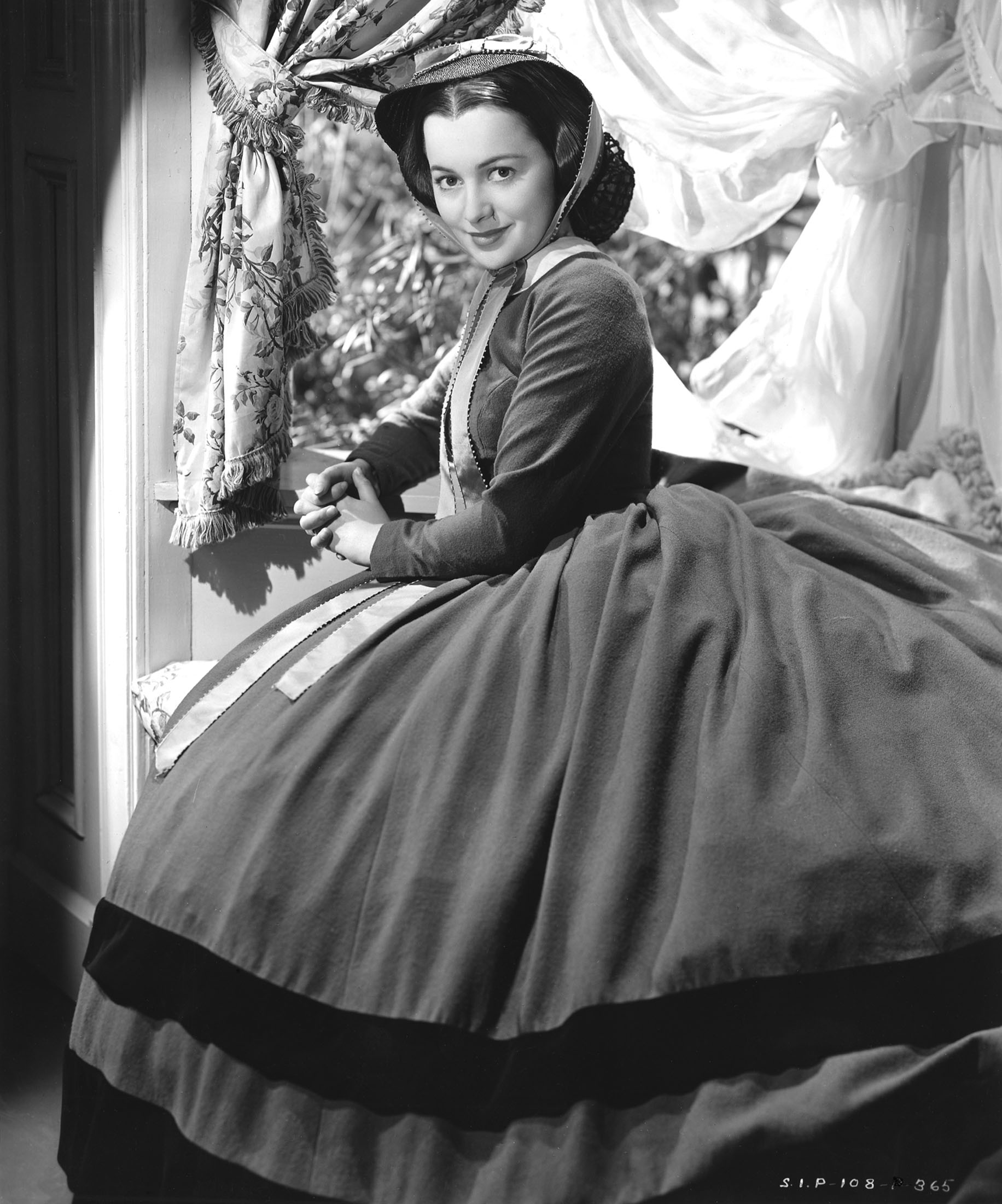 Olivia de Havilland in "Gone With the Wind."