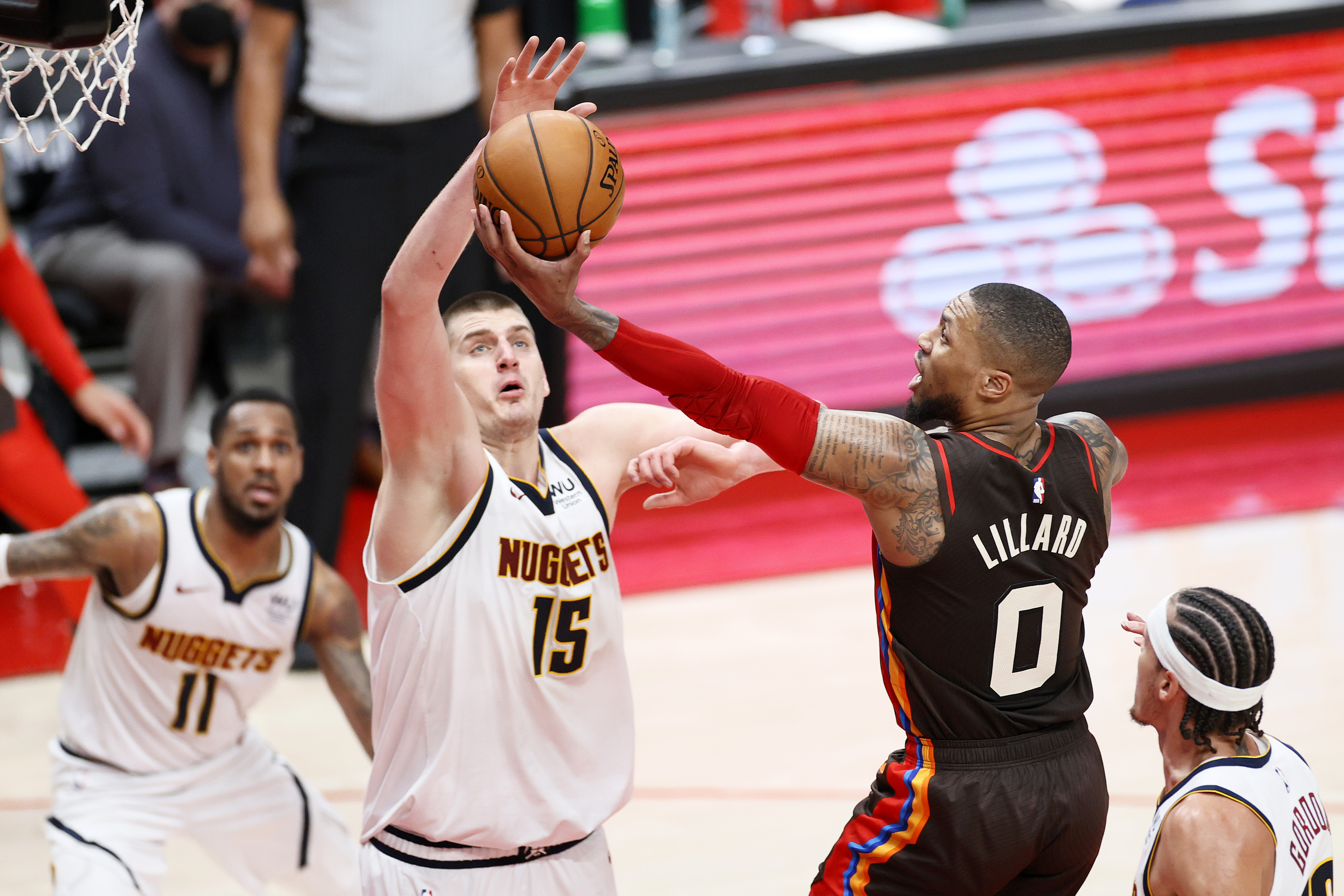 Nikola Jokic and the Nuggets are moving on to the second round.