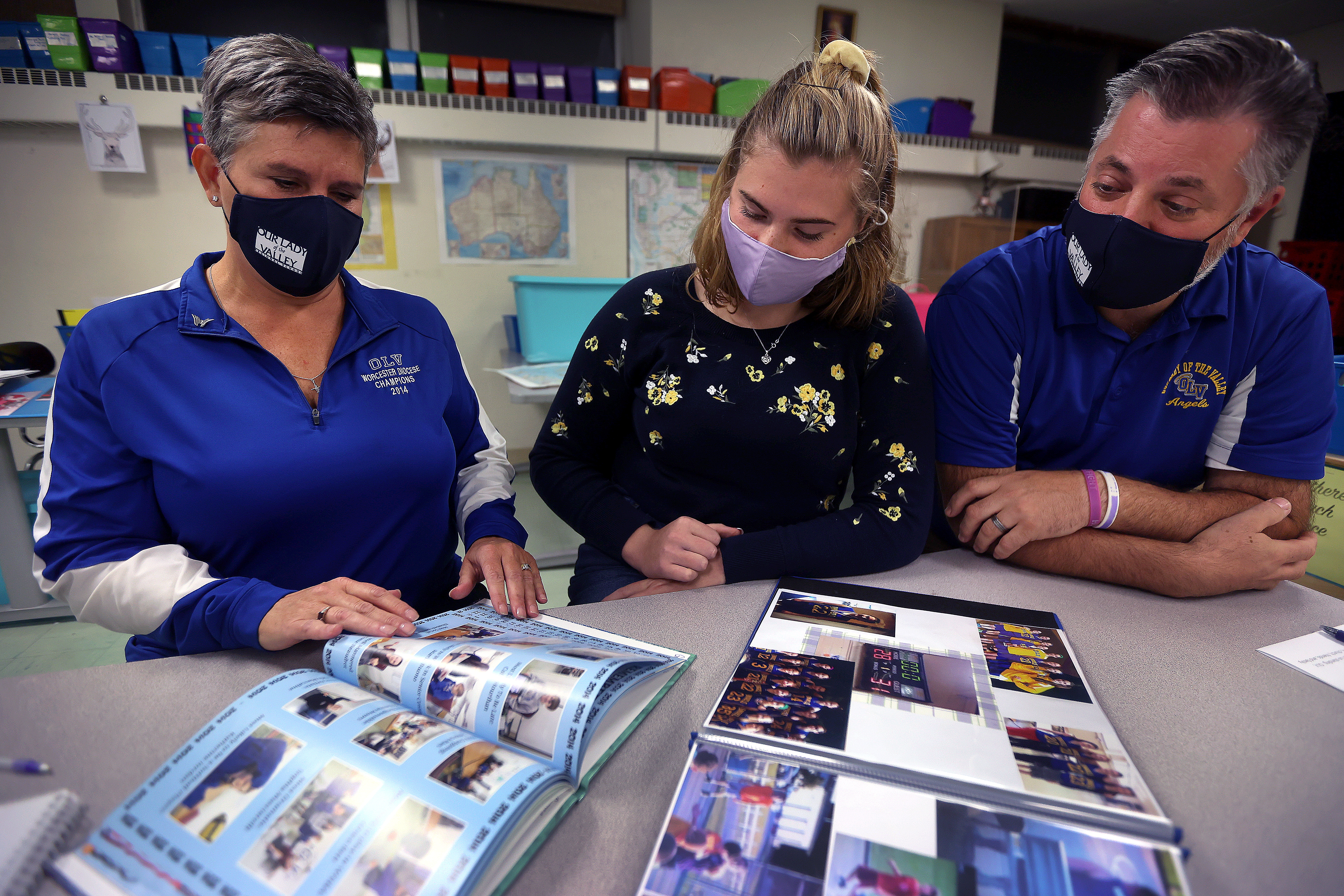 Mary Jo, Brianne, and Chris Rett are the driving force behind fulfilling their daughter and sister's dream: To build a gym at Our Lady of the Valley in Uxbridge.