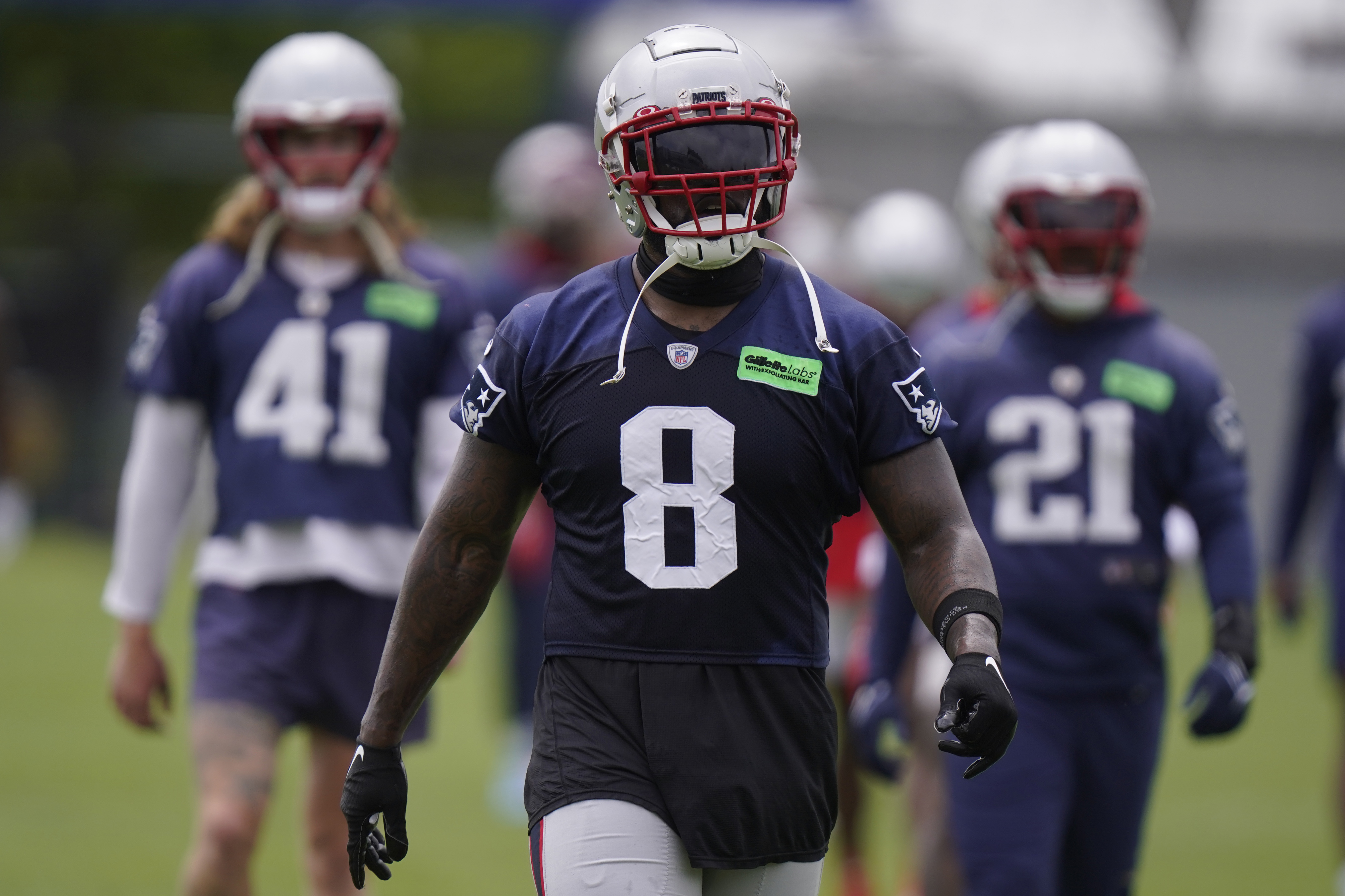 New England Patriots cornerback Steve Israel during the Patriots