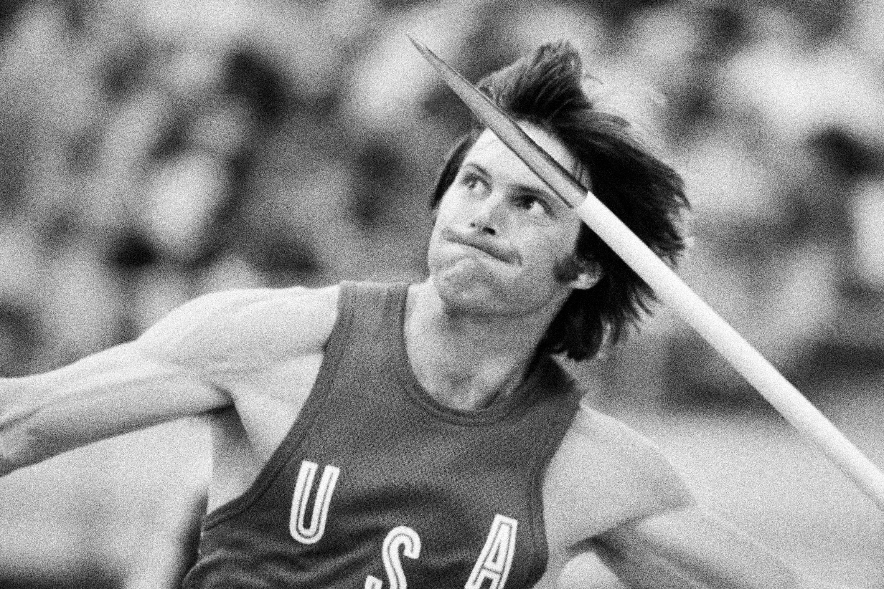 Jenner competes in the decathlon on July 30, 1976, in Montreal.