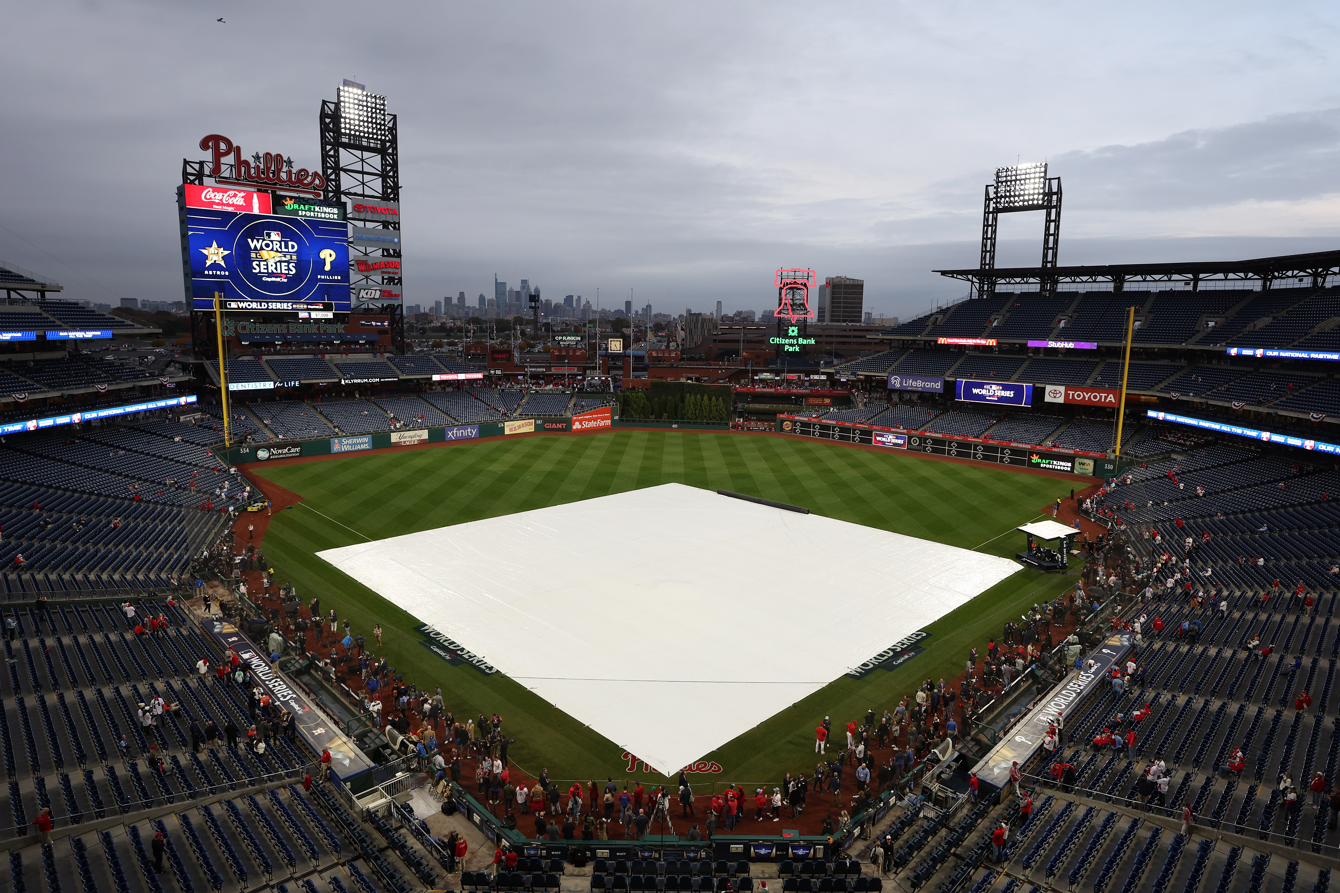 Game 3 postponement means changes to Phillies' World Series pitching plans  - The Boston Globe