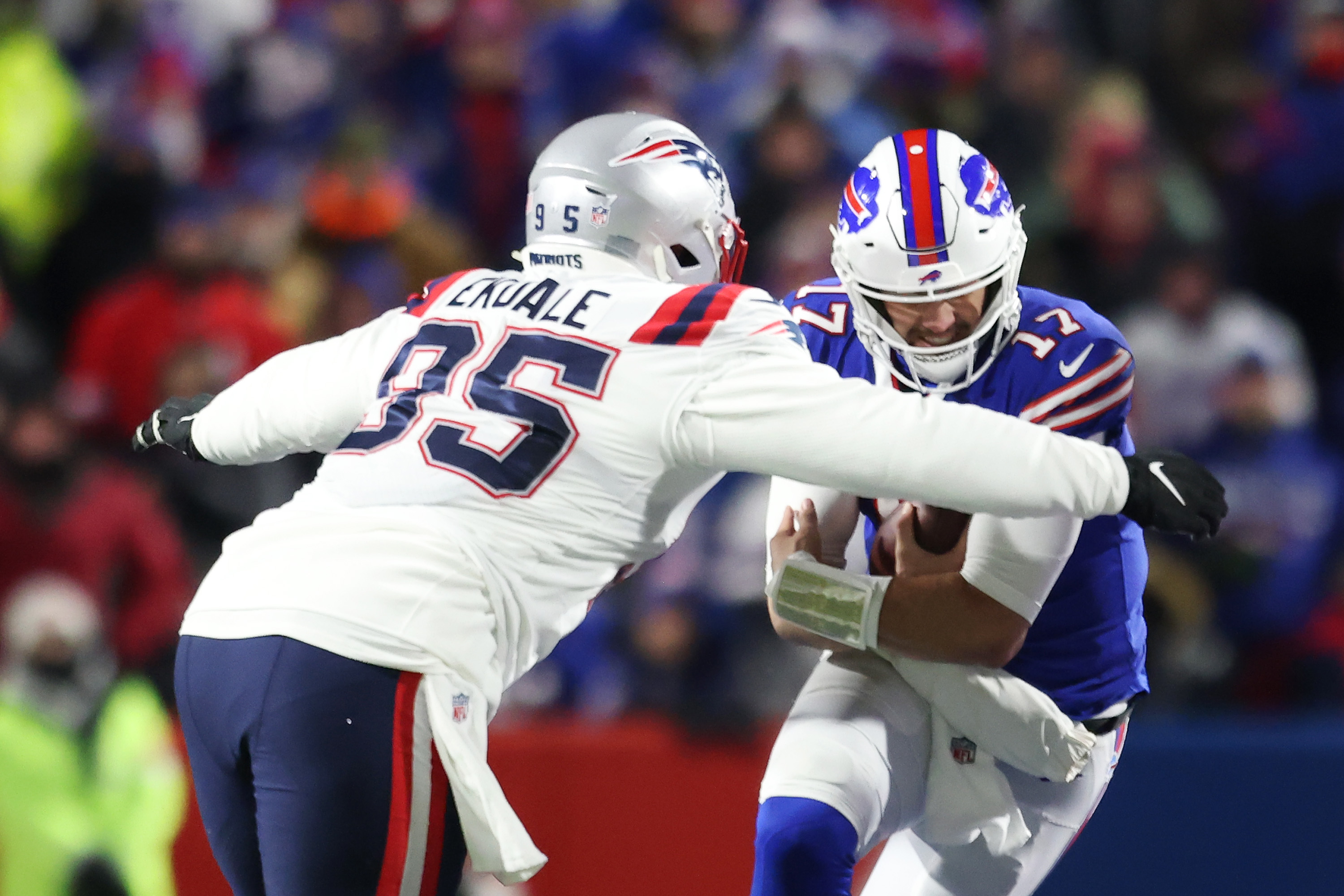 Here's how Josh Allen shredded the Patriots' defense and knocked them out  of the playoffs - The Boston Globe