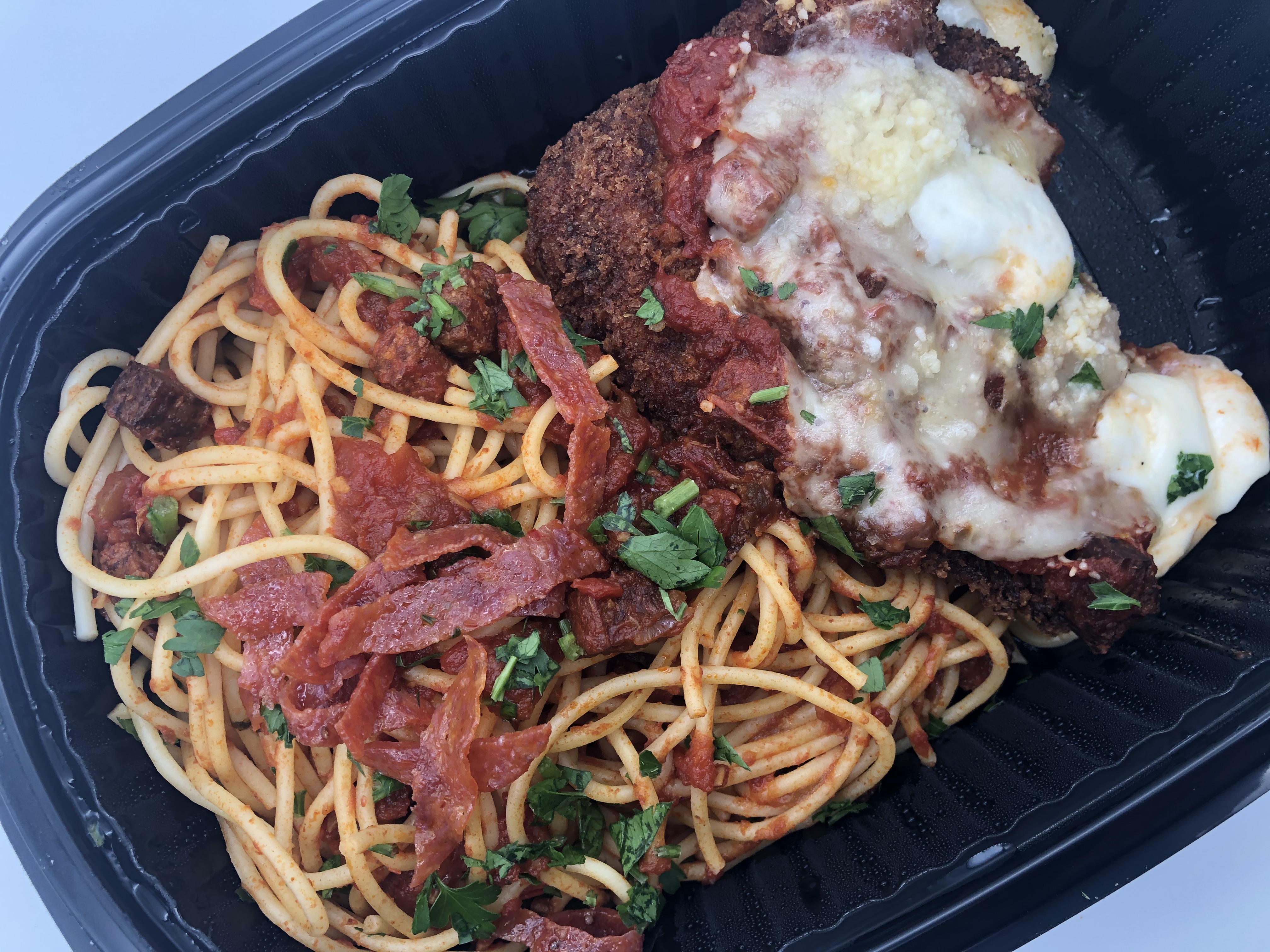 Chicken Parm-eroni from Guy Fieri's Flavortown Kitchen.