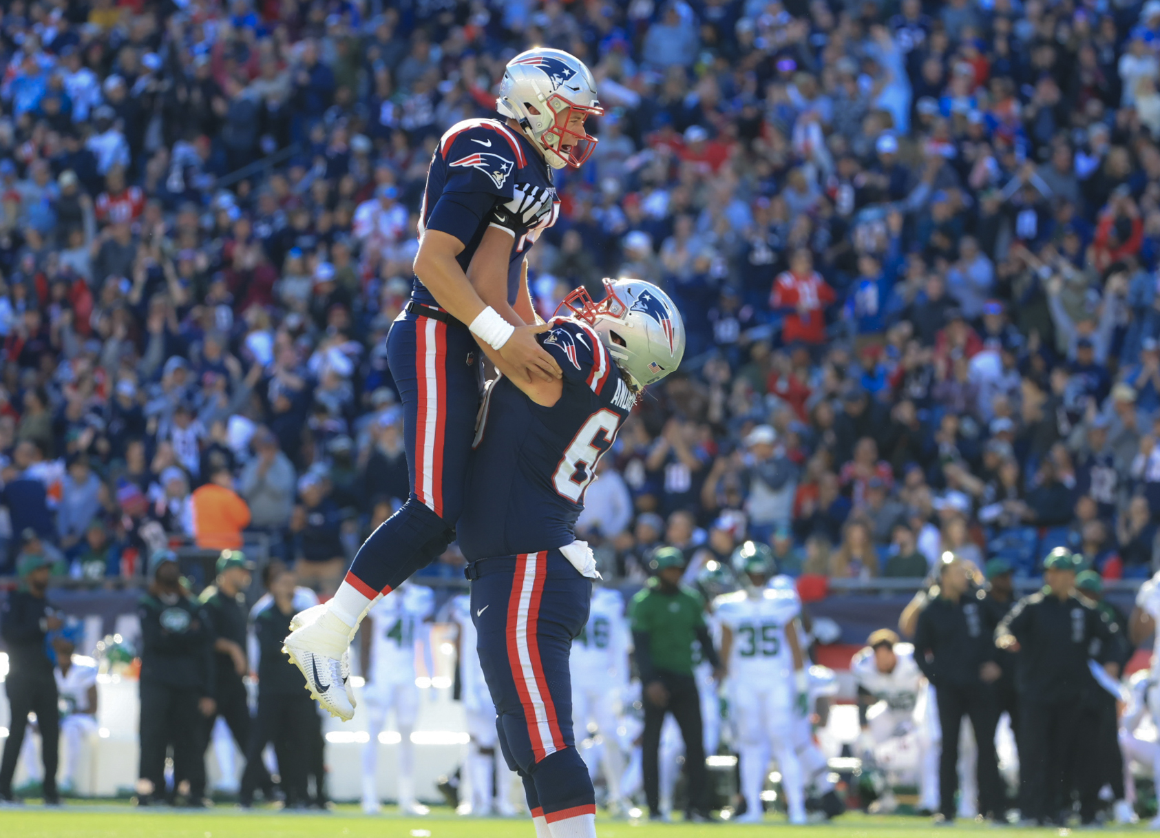 Nick Folk delivers 51-yard field goal to lift Patriots over Jets as time  expires - The Boston Globe