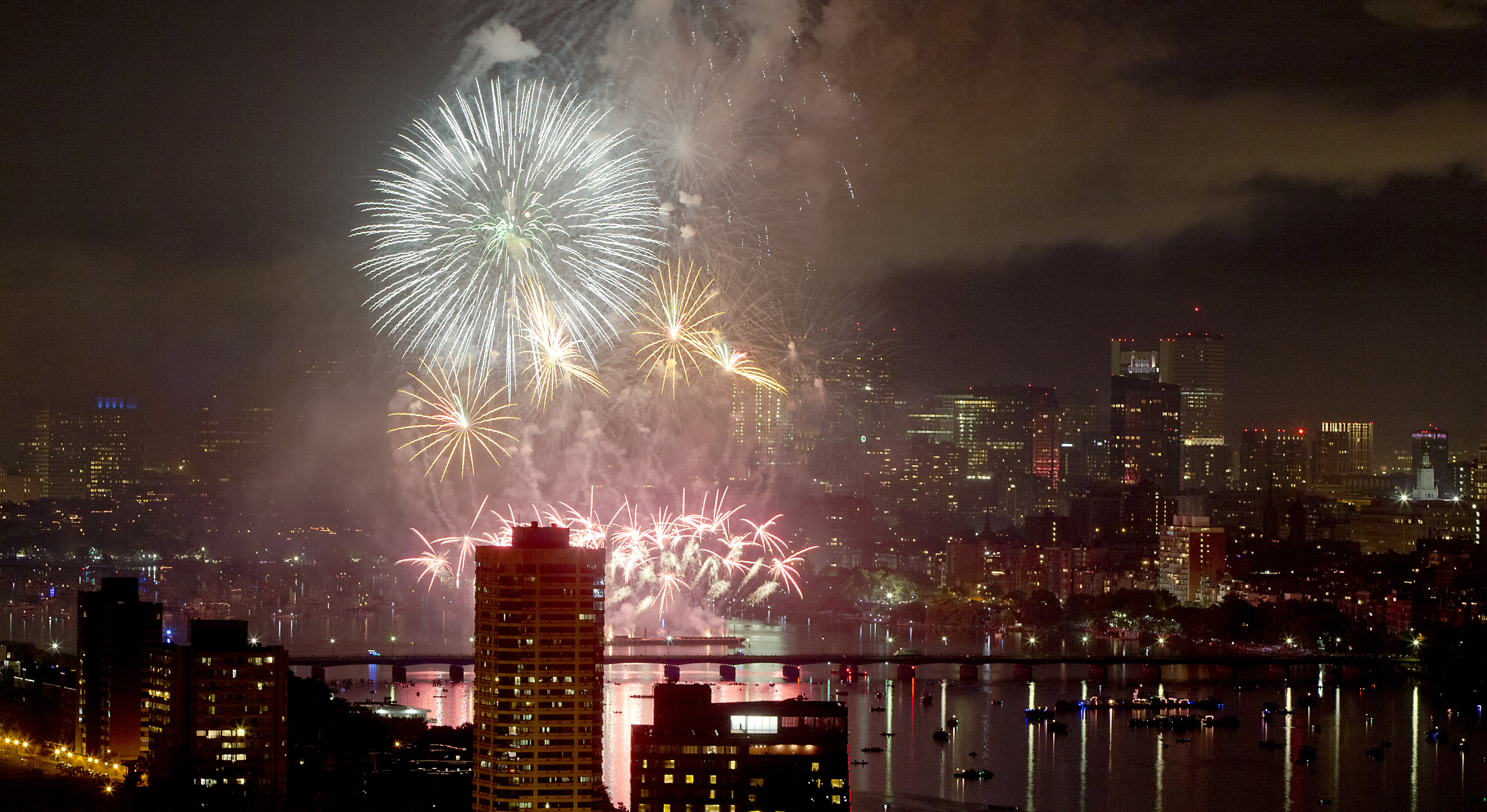 Celebrate Boston Harbor Fireworks from Nantucket Lightship LV-112