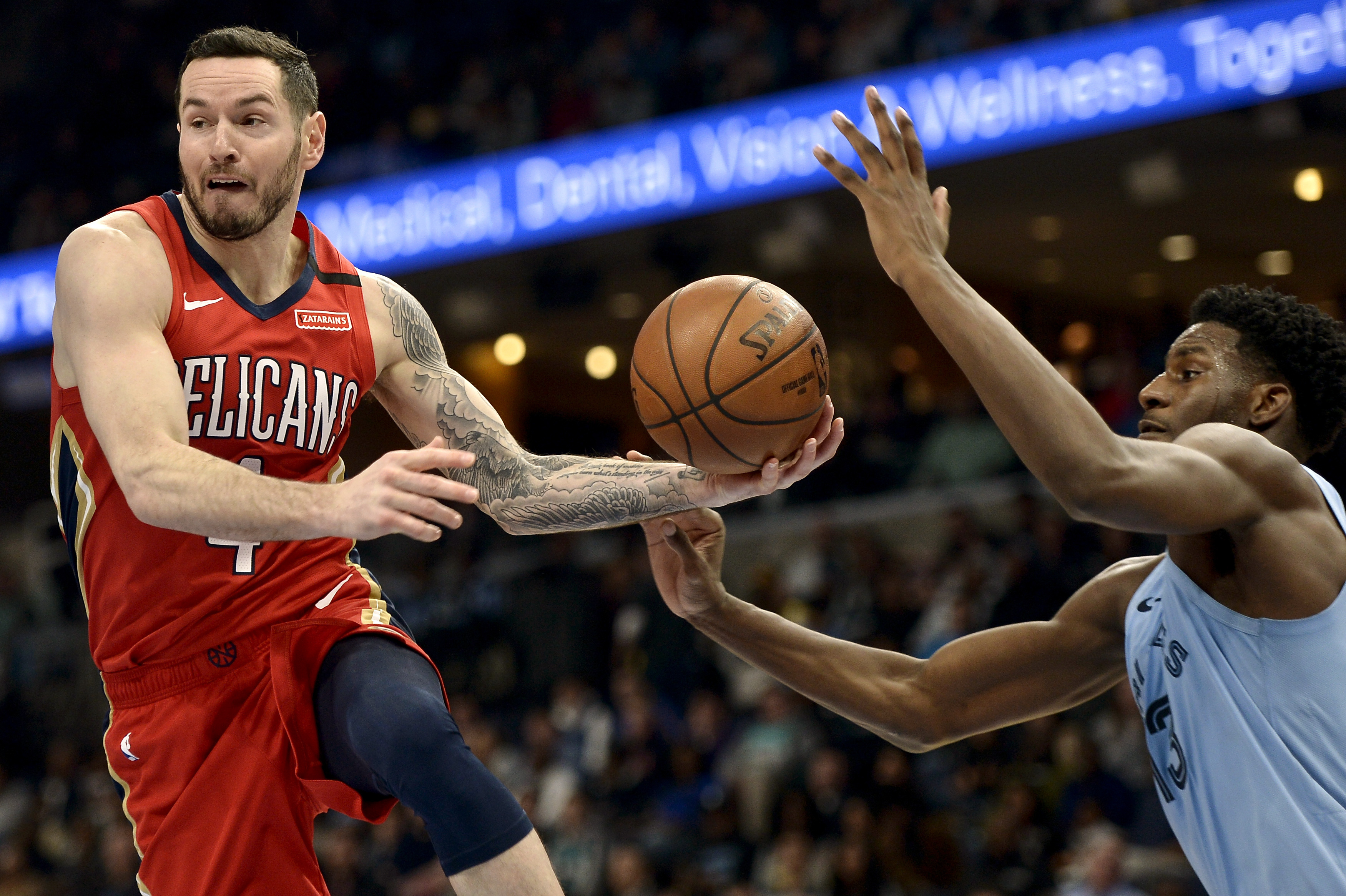 The Pelicans traded J.J. Redick to the Mavericks, but Redick has yet to report to them because he does not want to play for them.