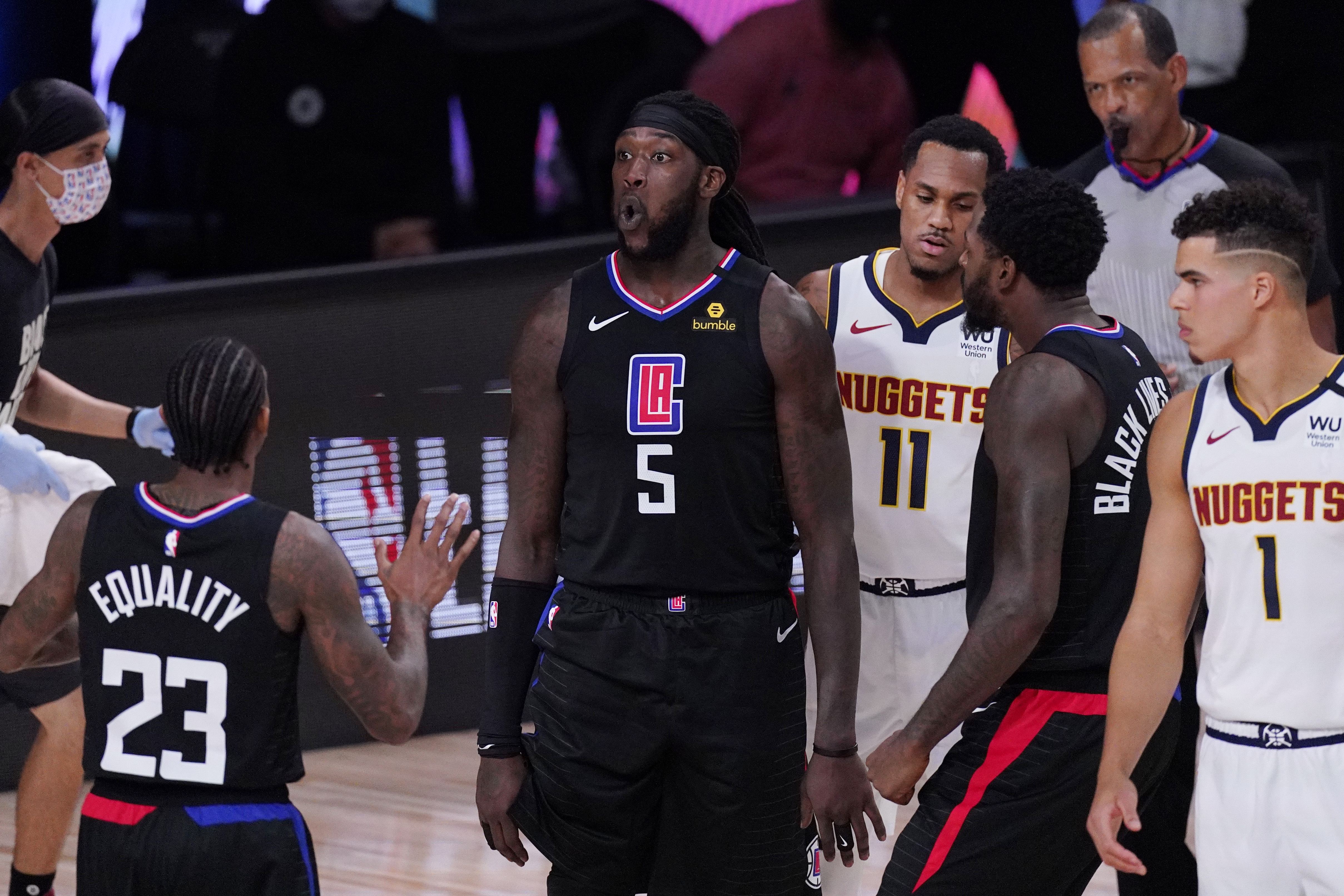 Montrezl Harrellsounds happy about the idea of moving from the Clippers to the Lakers.