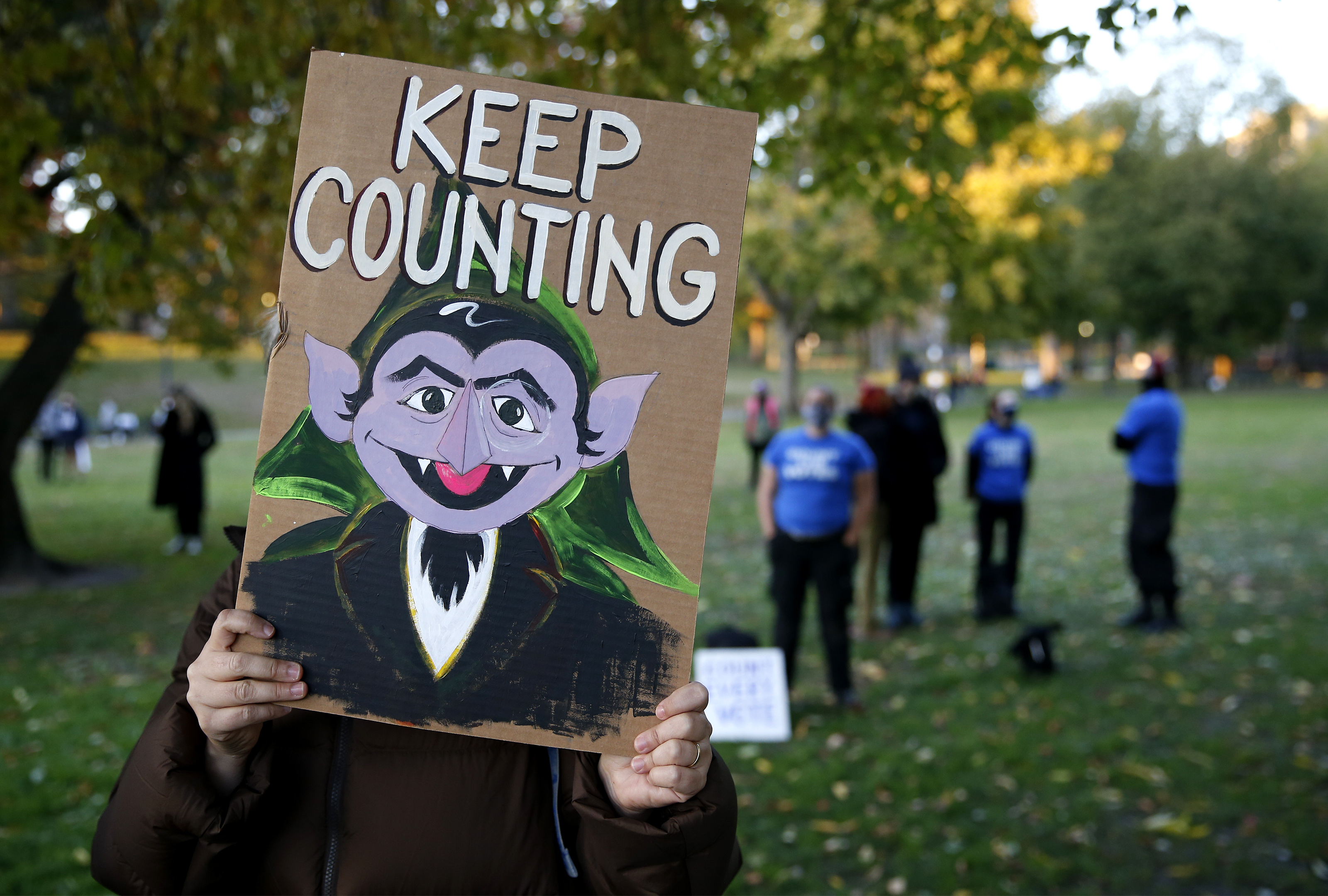 Sesame Street's Count von Count has become an election meme as tallies in  key states drag on - The Boston Globe