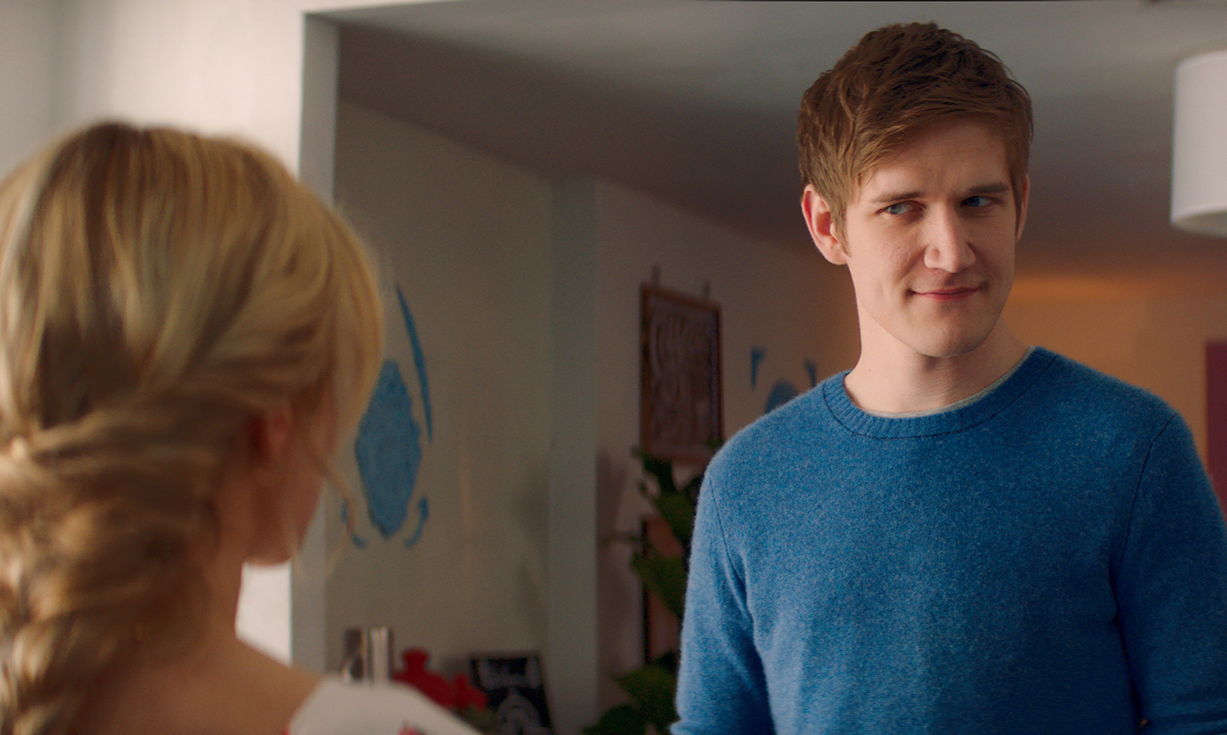 Bo Burnham, with Carey Mulligan in "Promising Young Woman."