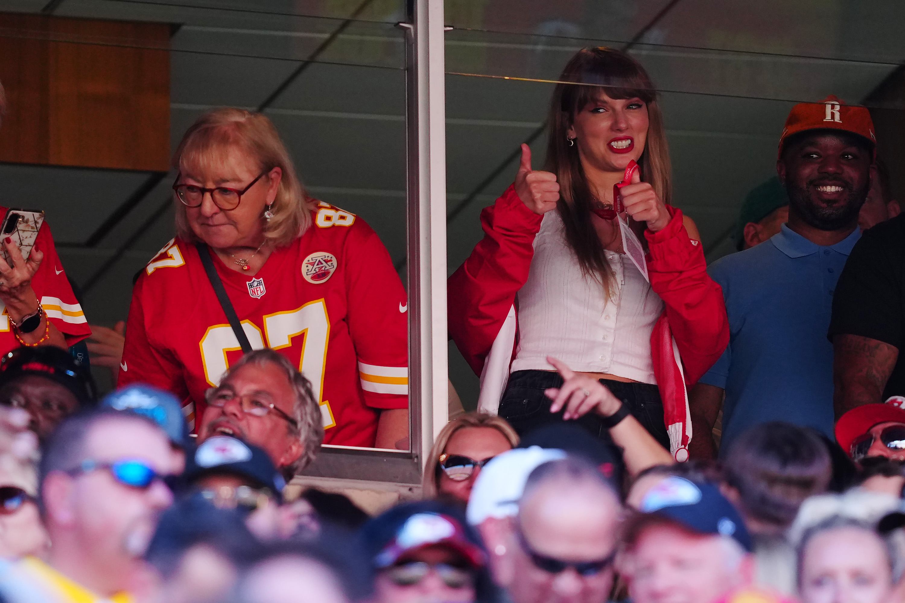 Taylor Swift Attends Fourth Chiefs Game to Cheer on Travis Kelce