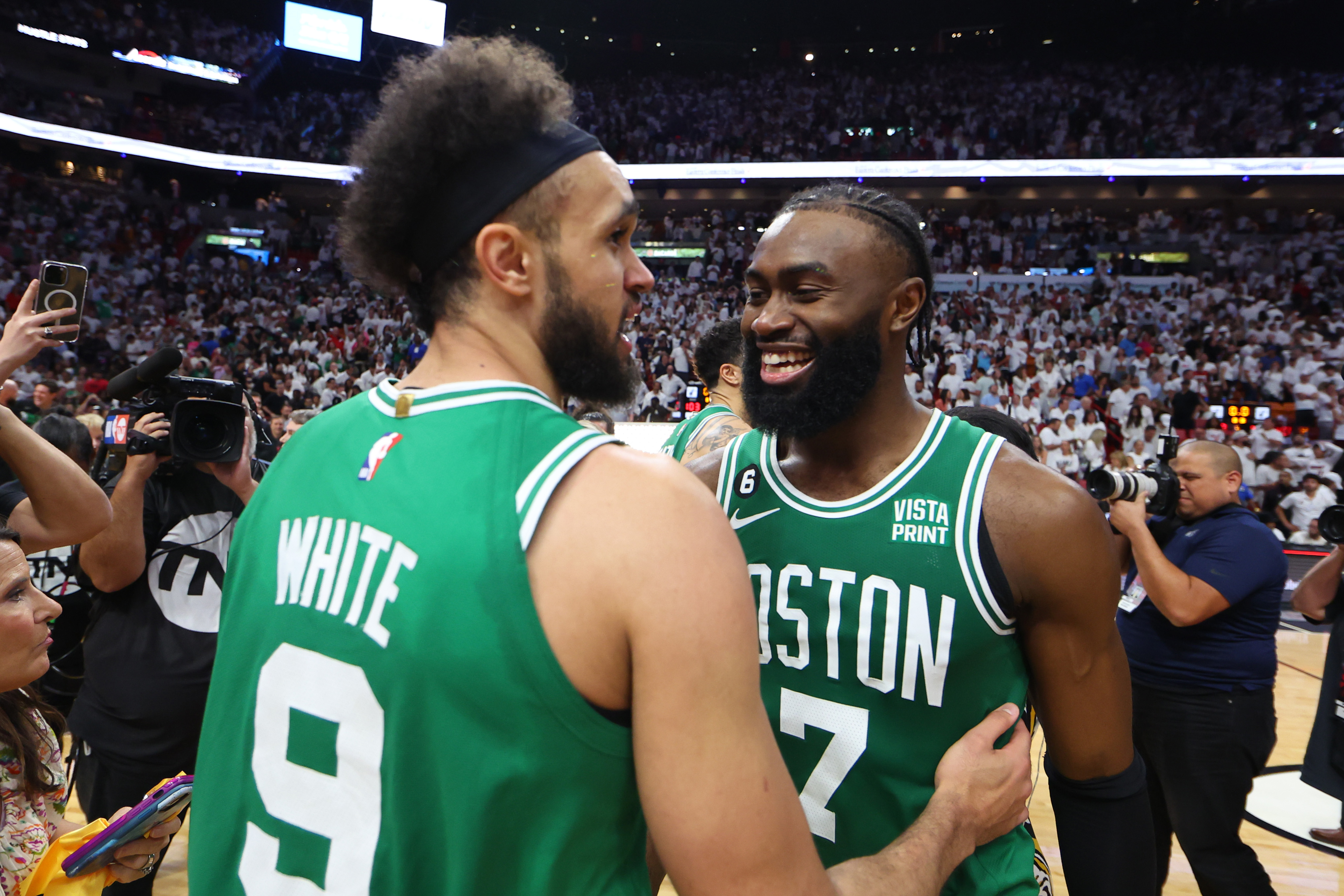 NBA Playoffs: Celtics' starters come up with a bit of history in