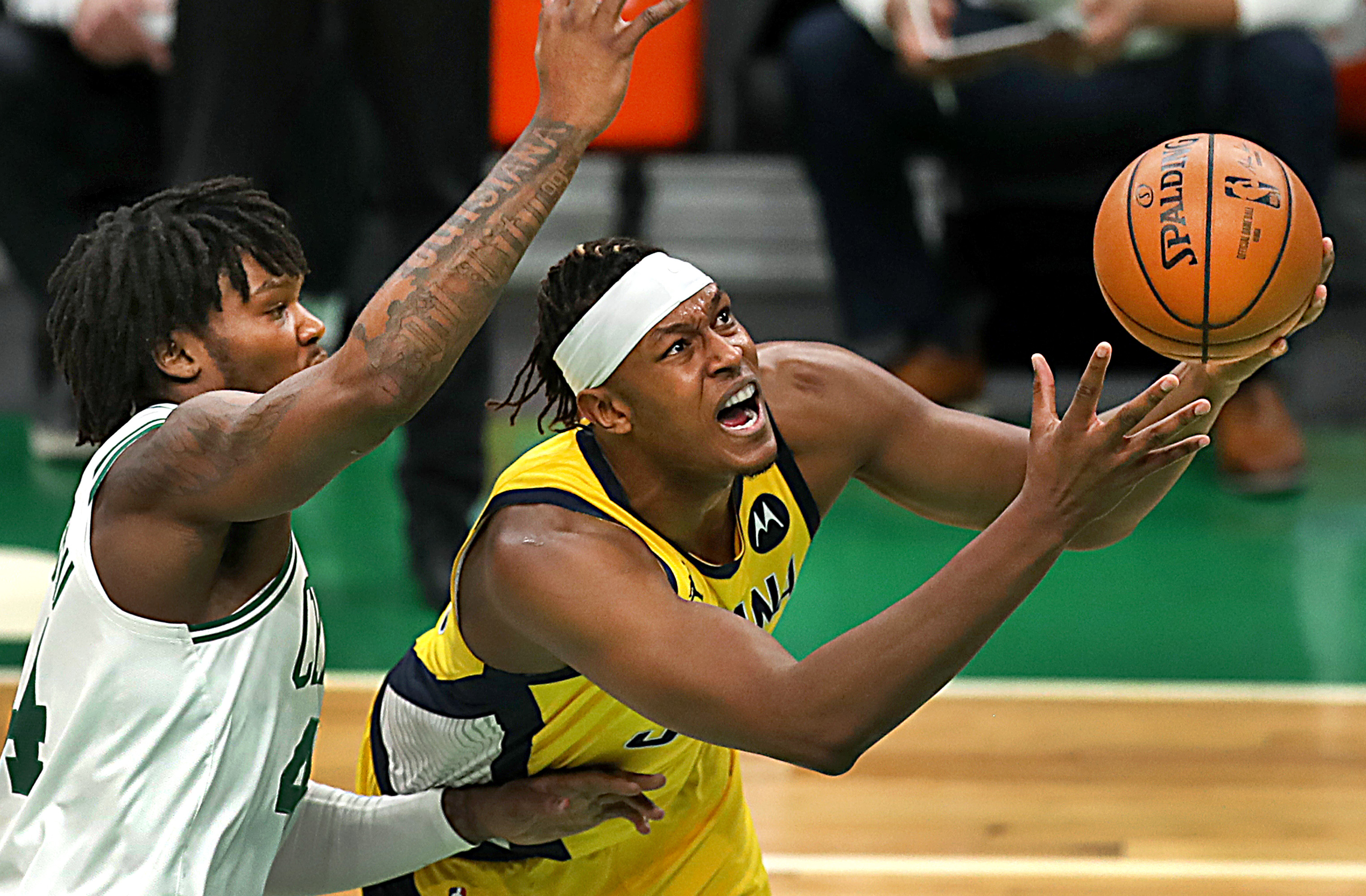 Robert Williams III has been giving the opposition fits most of the season, Indiana's Myles Turner included after Friday.
