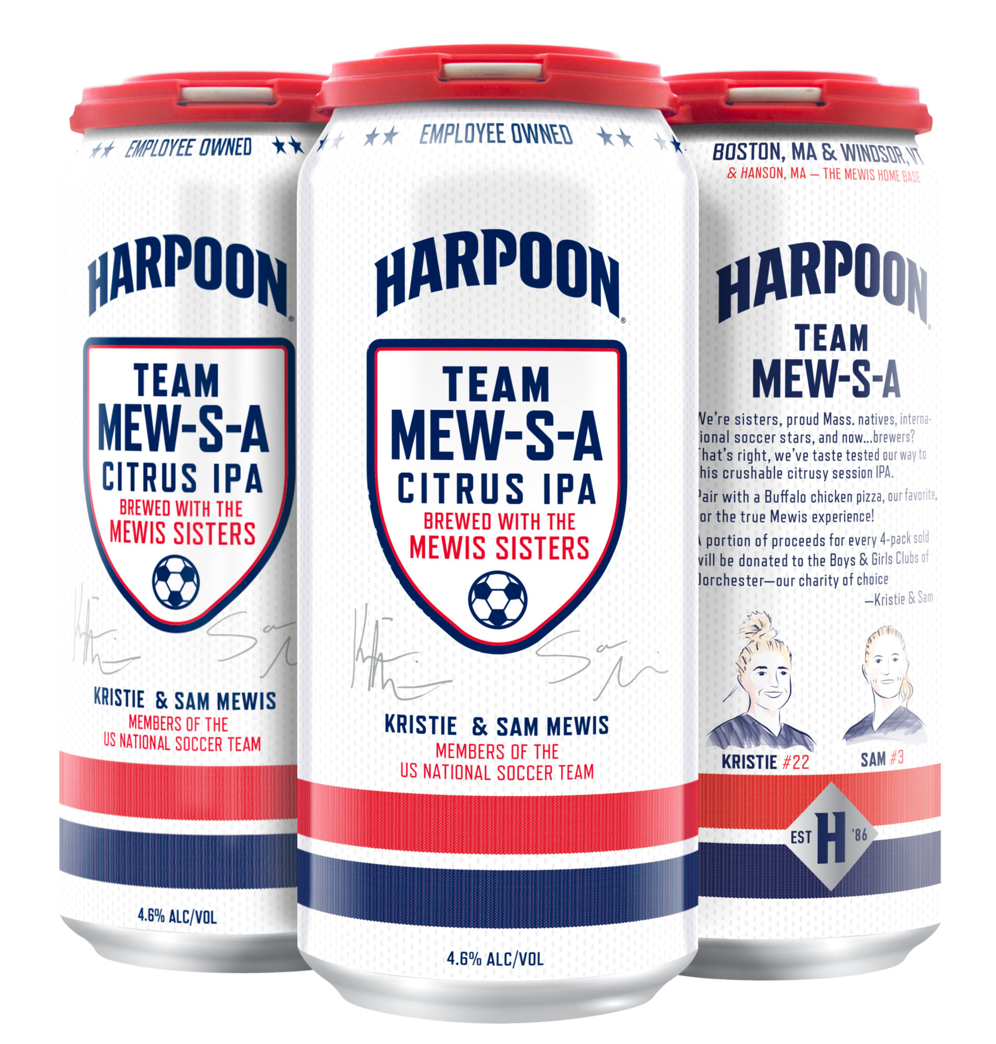 Harpoon's Team Mew-S-A Citrus IPA