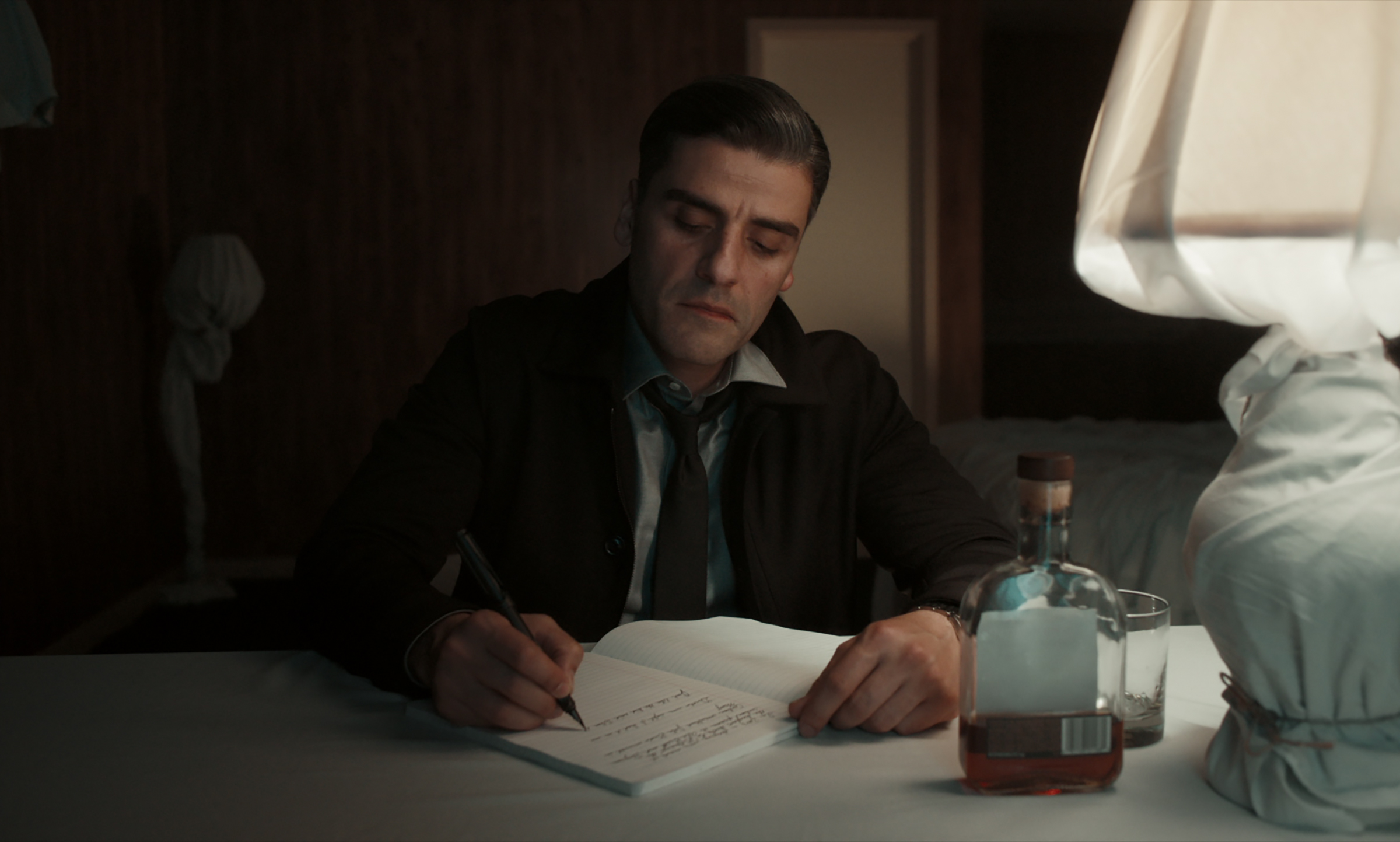 Oscar Isaac in "The Card Counter."