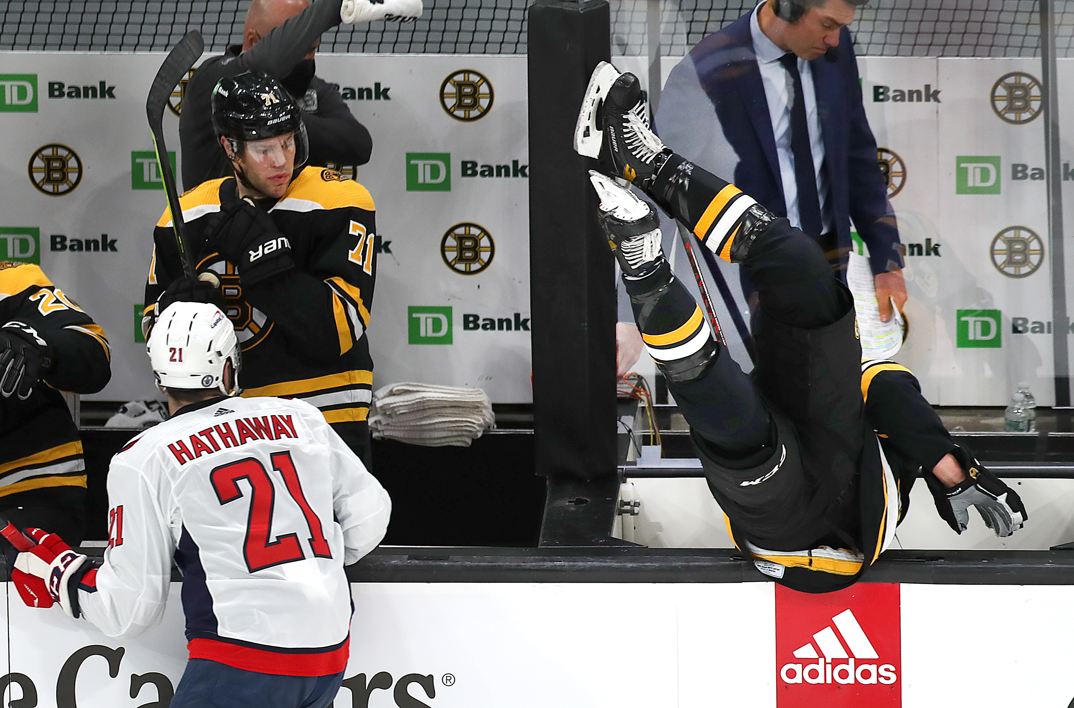 NHLPA on Instagram: After being traded last month from a conference rival,  winger Garnet Hathaway has quickly made himself at home as a member of the  @nhlbruins, embracing the opportunity as part